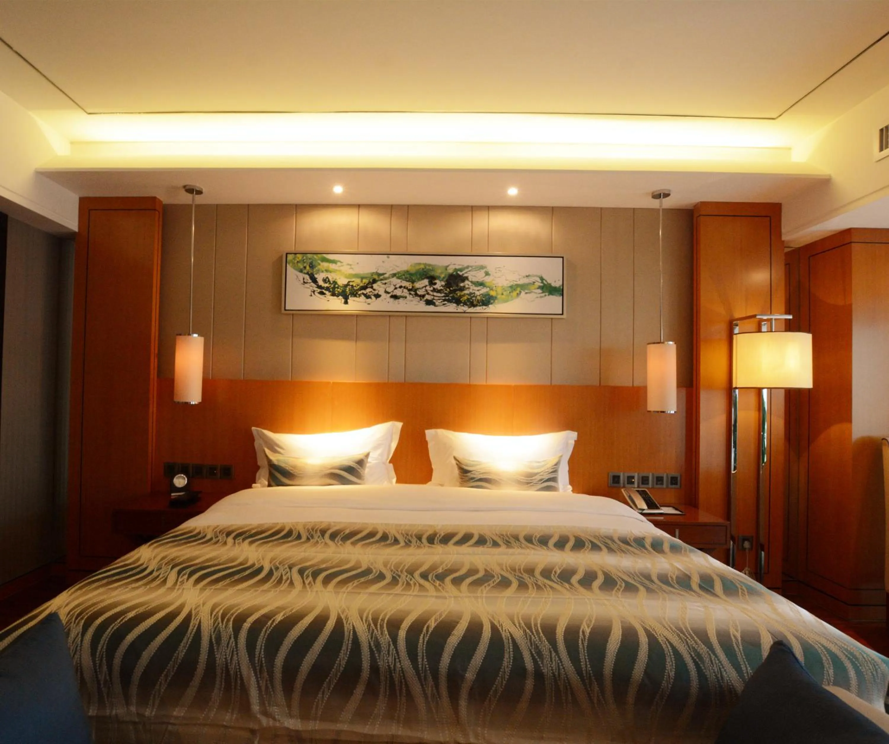 Photo of the whole room, Bed in Sentosa Hotel Apartment Taoyuan Branch