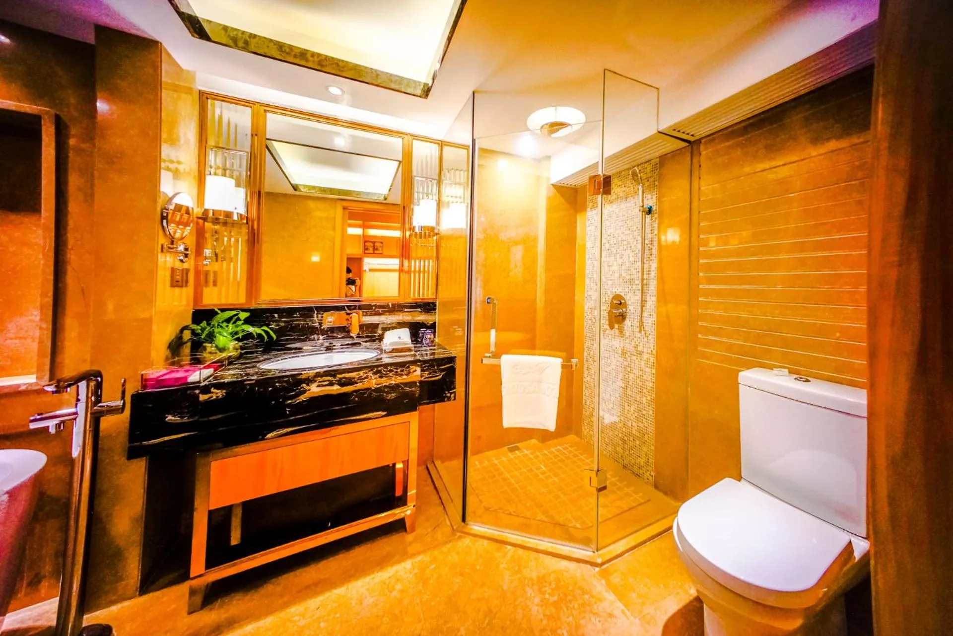 Bathroom in Sentosa Hotel Apartment Taoyuan Branch