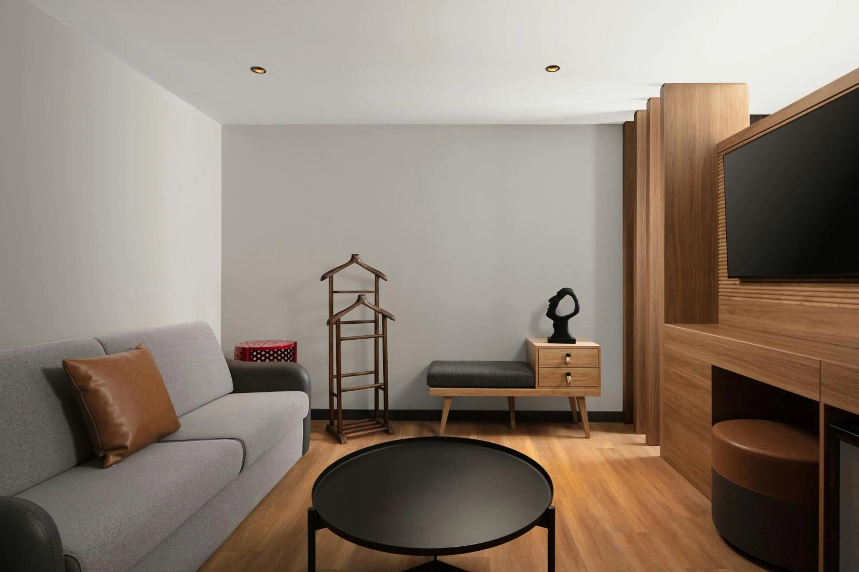 Bedroom in Moxy Istanbul Taksim by Marriott Bonvoy