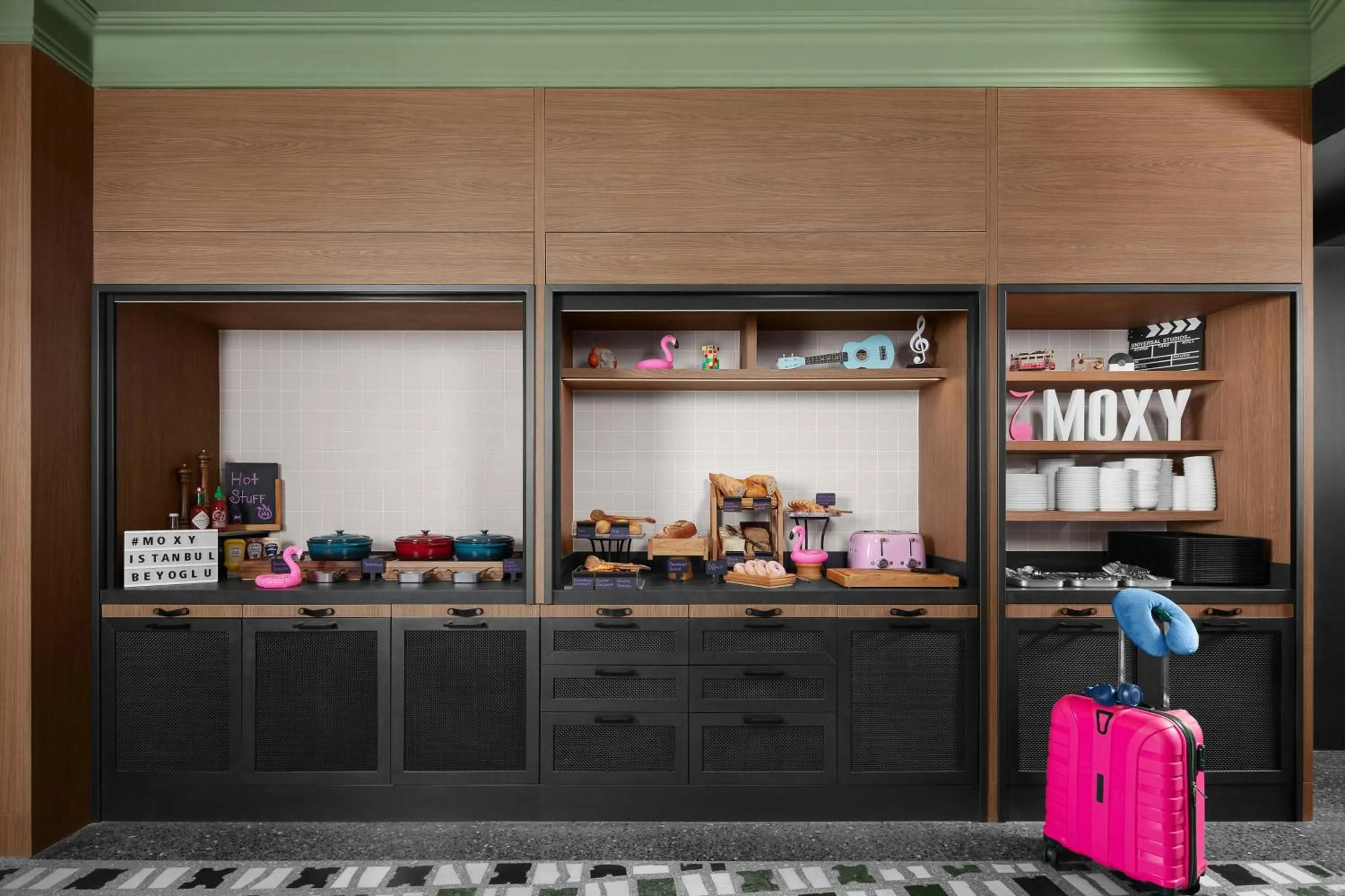 Breakfast in Moxy Istanbul Taksim by Marriott Bonvoy