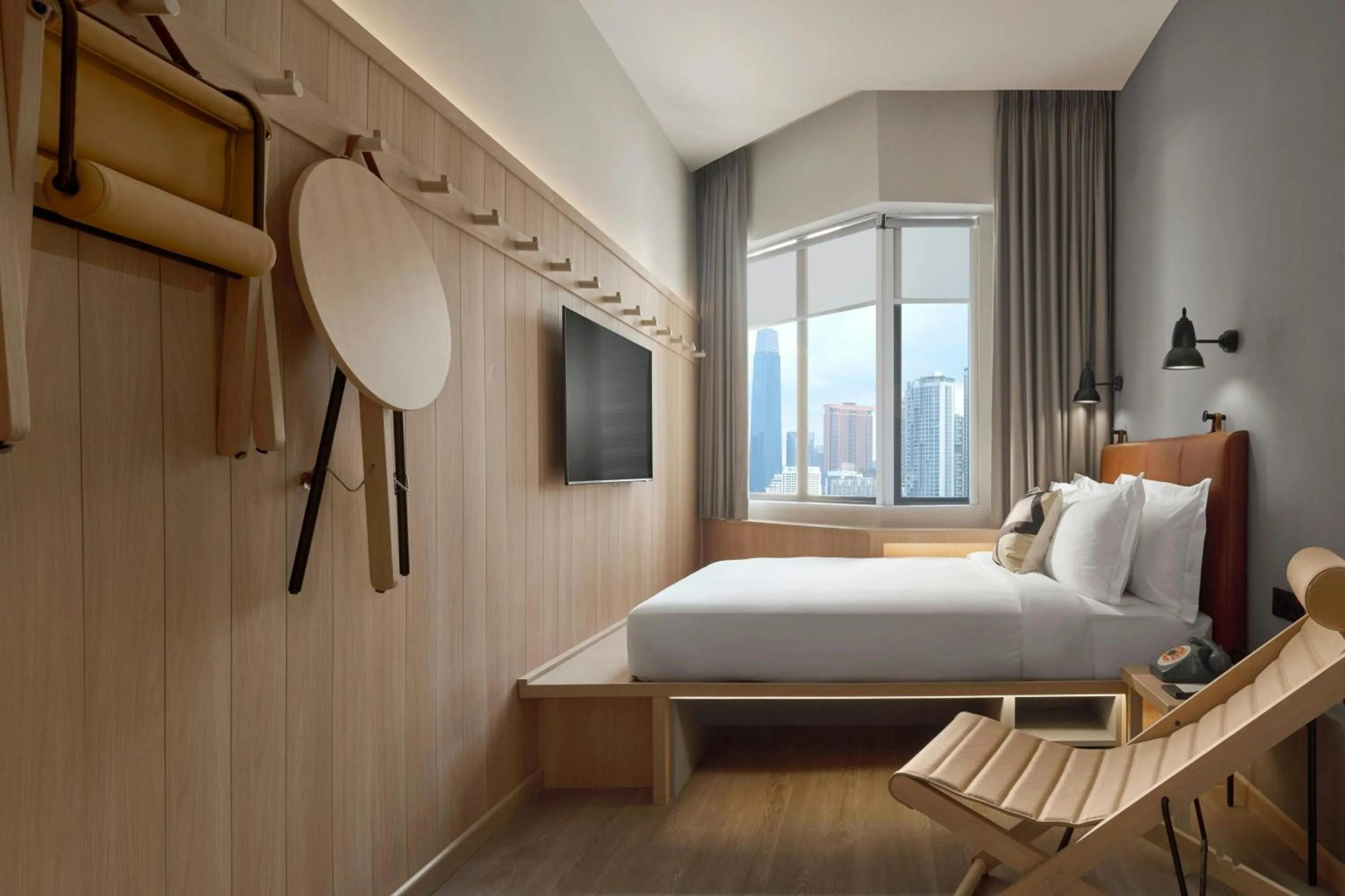 Photo of the whole room, Bed in Moxy Kuala Lumpur Chinatown