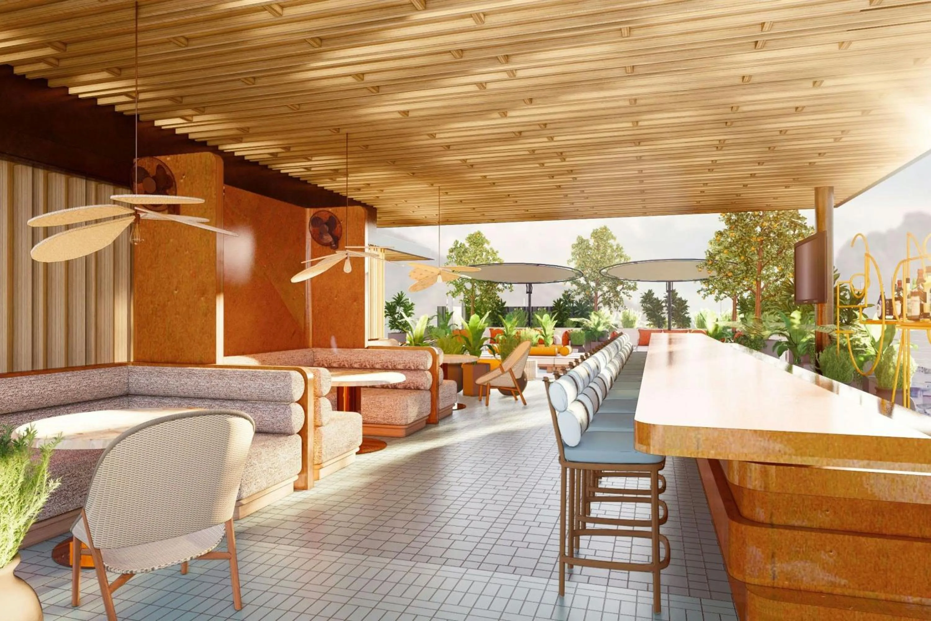 Lounge or bar in The REMI, Scottsdale, Autograph Collection