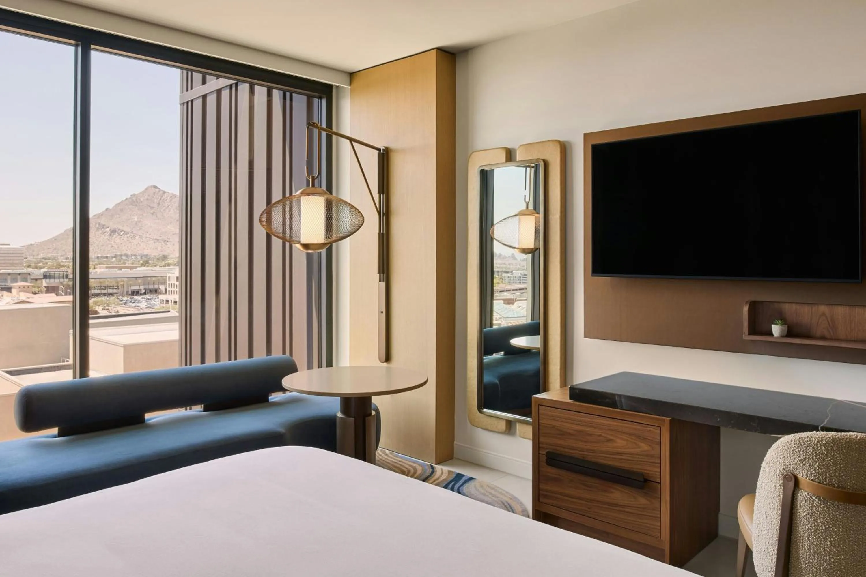 Photo of the whole room, Bed in The REMI, Scottsdale, Autograph Collection