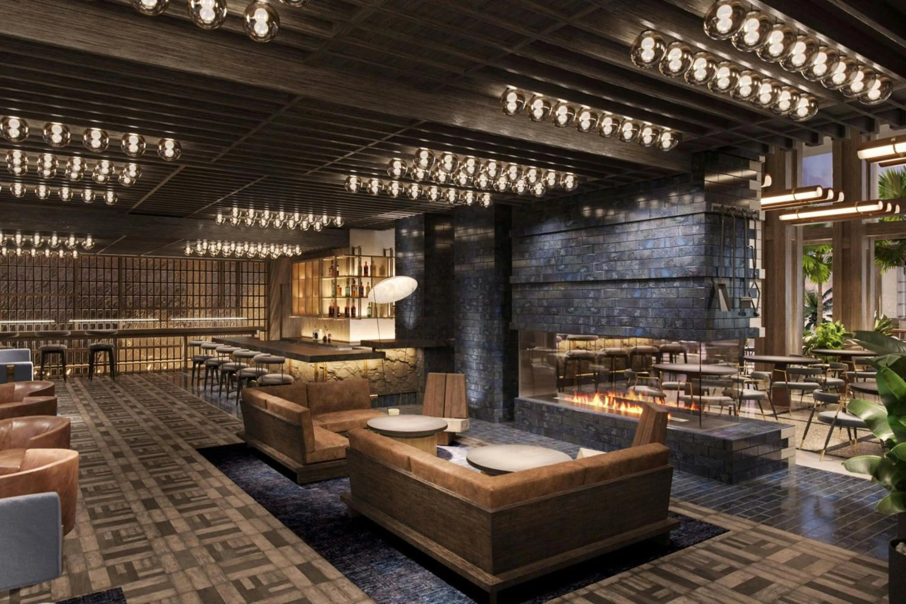 Lounge or bar in The REMI, Scottsdale, Autograph Collection