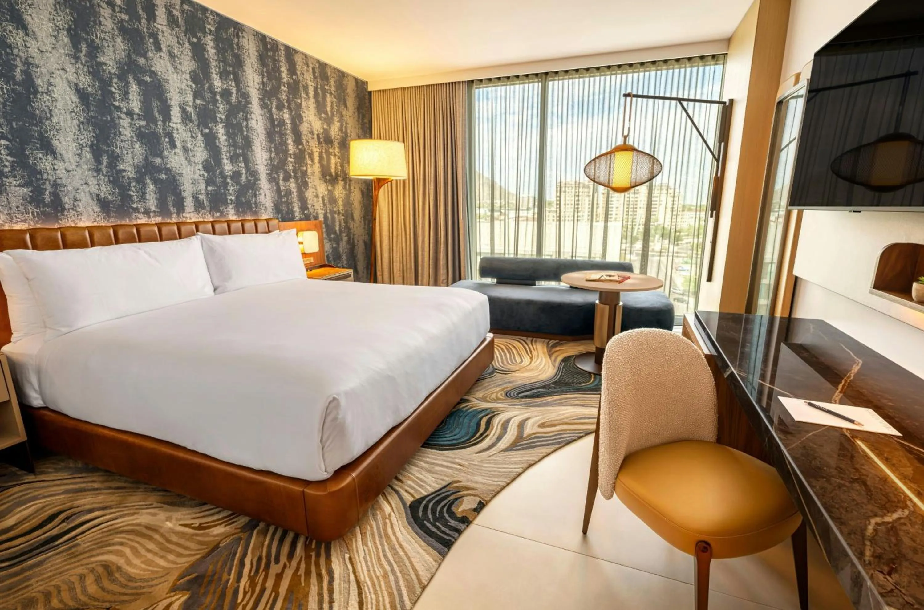 Bed in The REMI, Scottsdale, Autograph Collection