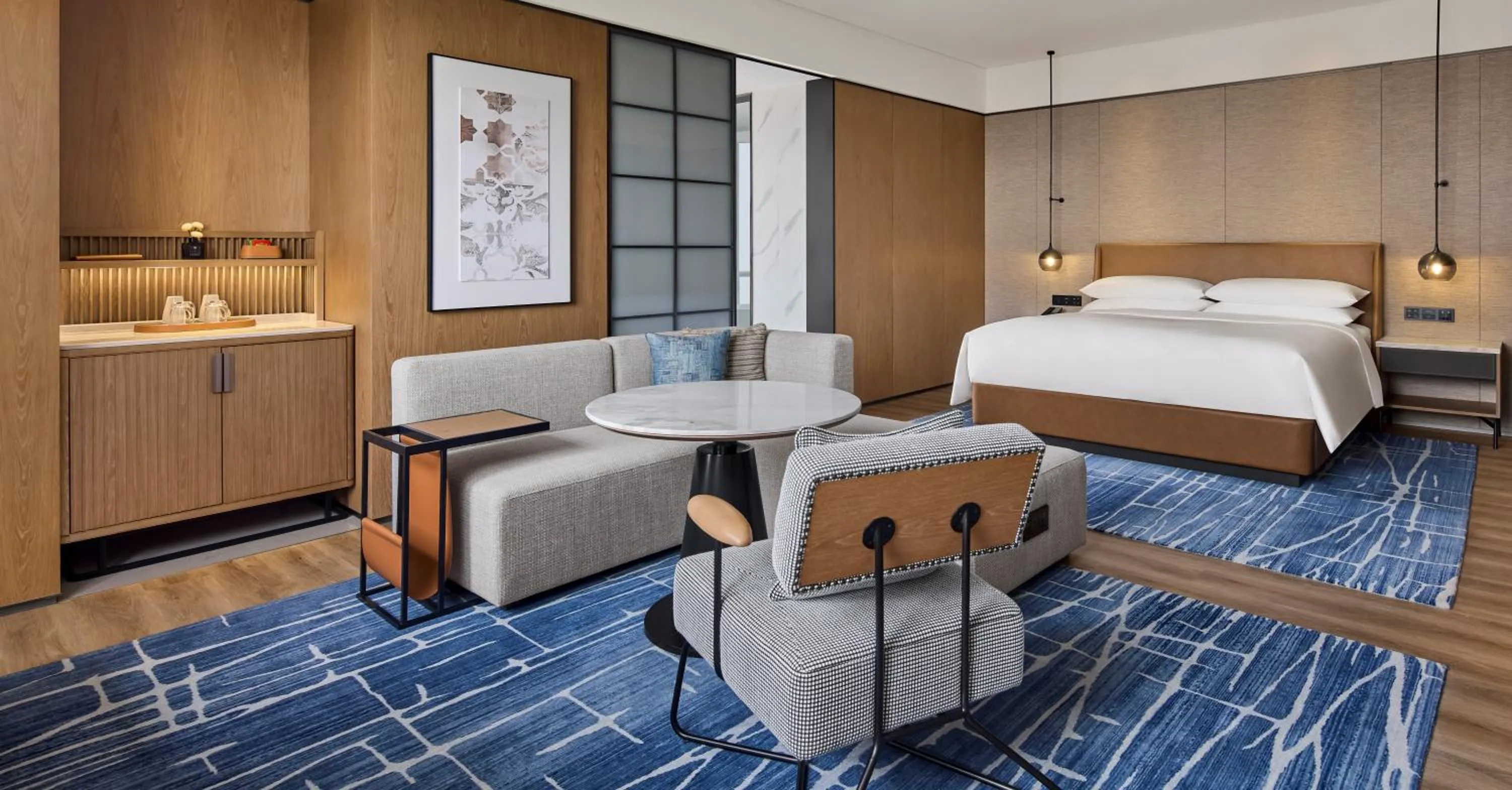 Bed in Sheraton Grand Xiamen Jimei