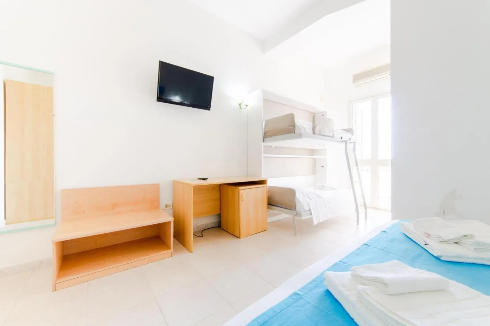 Bed in Picchio Hotel Pescoluse