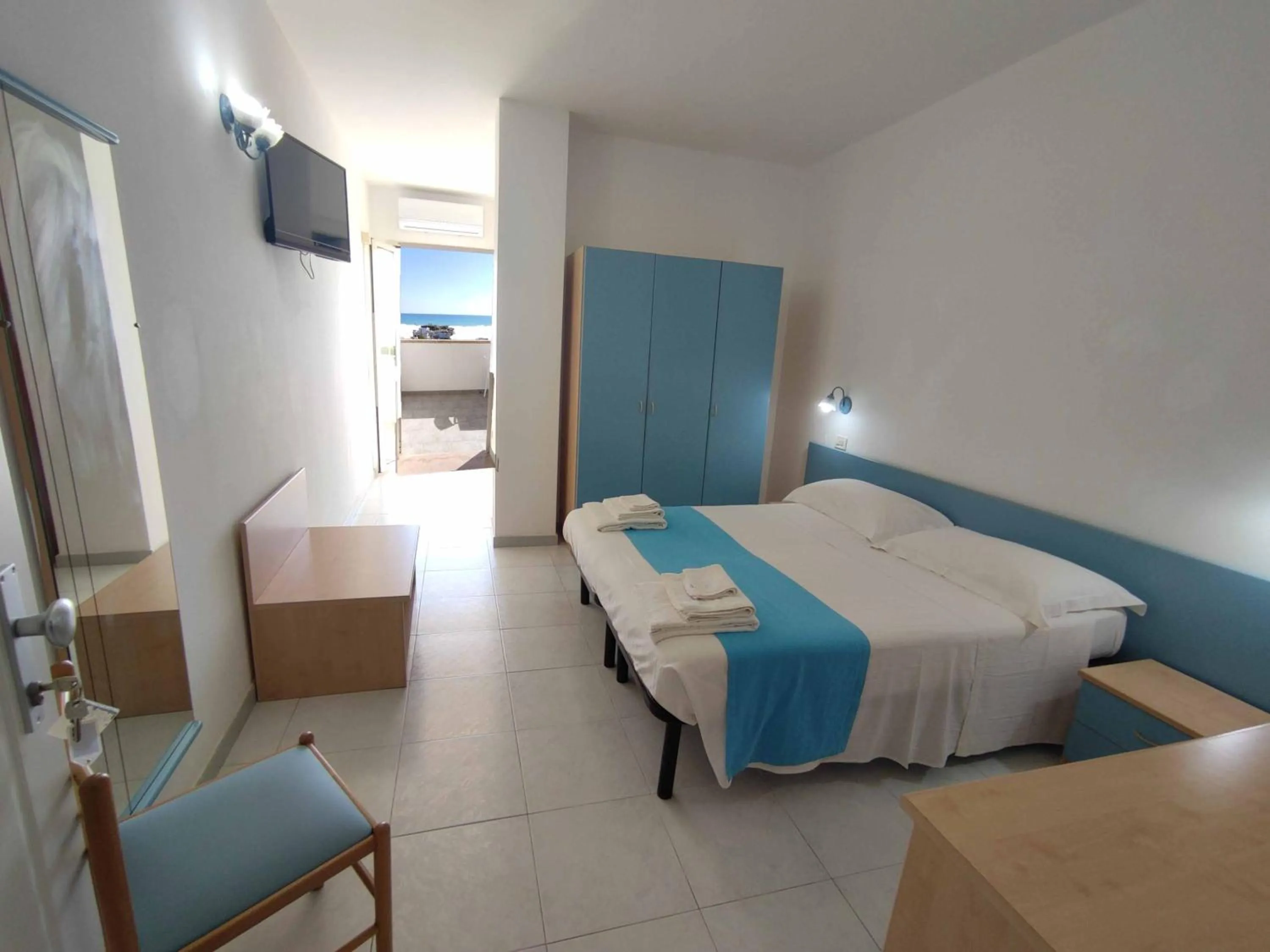 Bed in Picchio Hotel Pescoluse