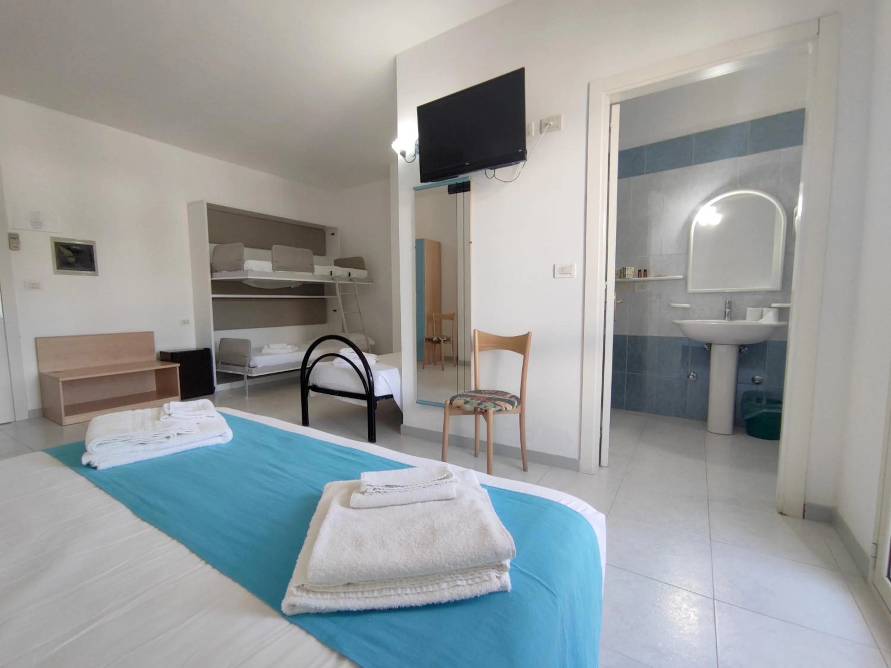 Bed in Picchio Hotel Pescoluse