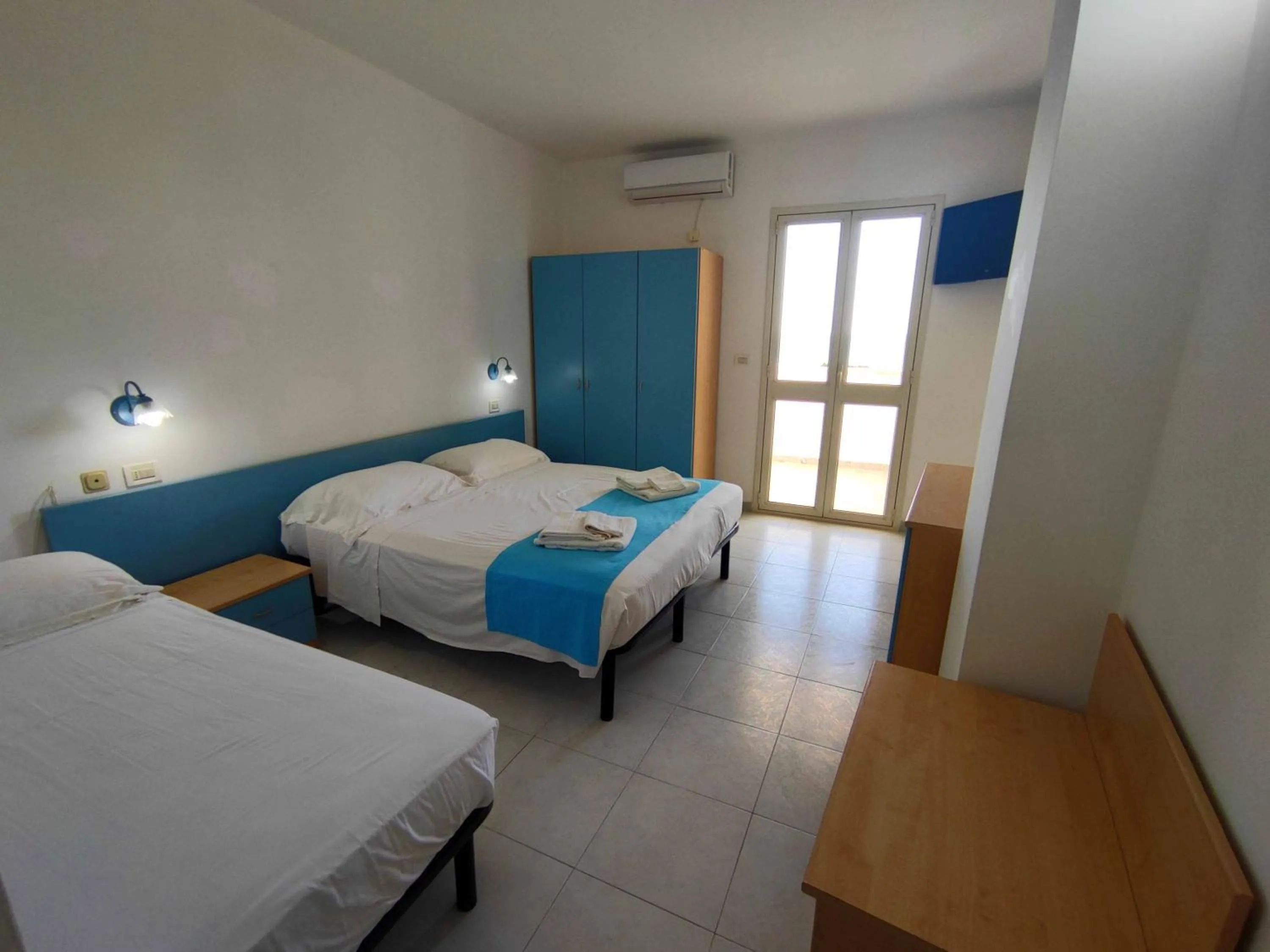 Bed in Picchio Hotel Pescoluse