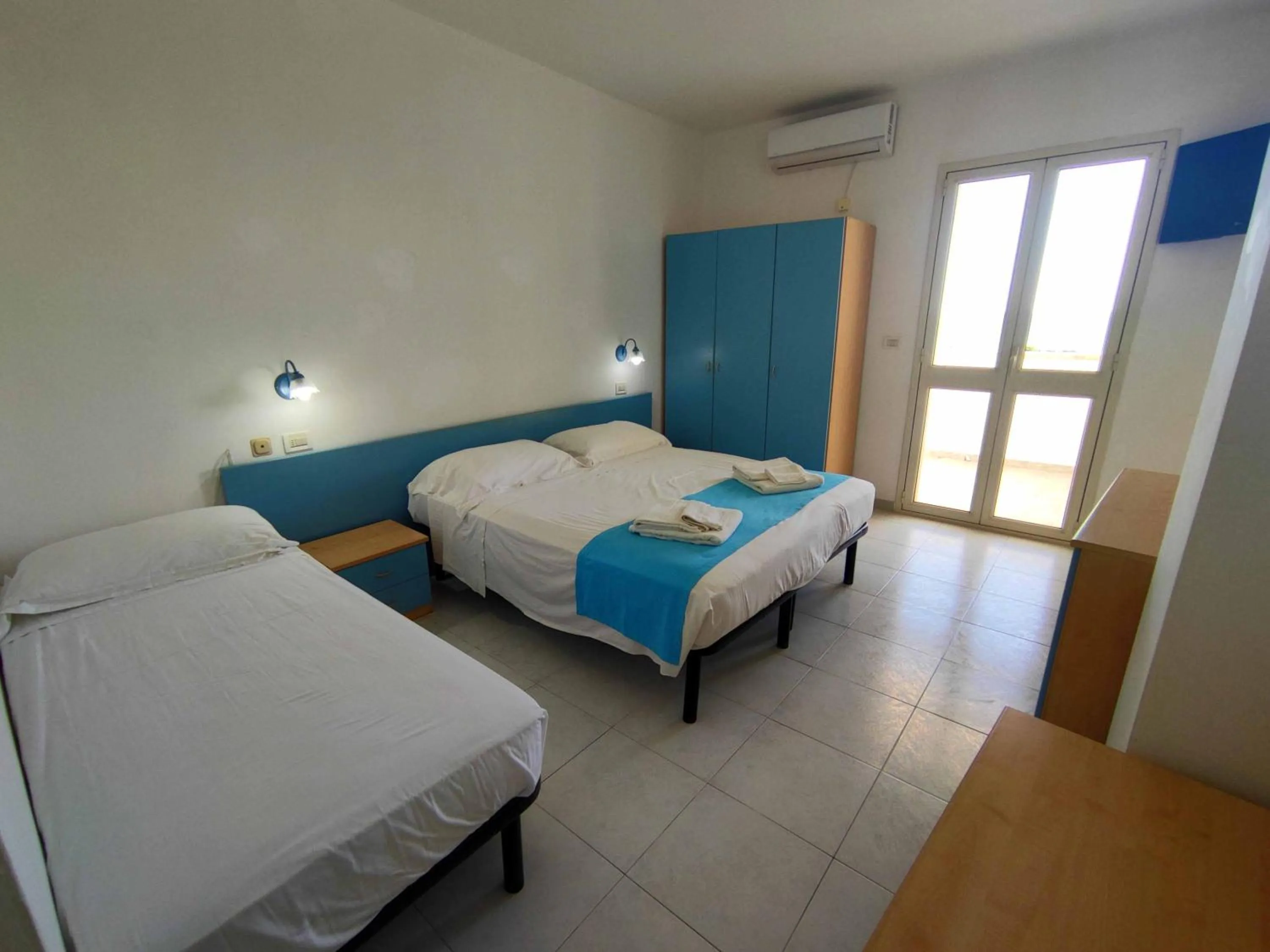 Bed in Picchio Hotel Pescoluse