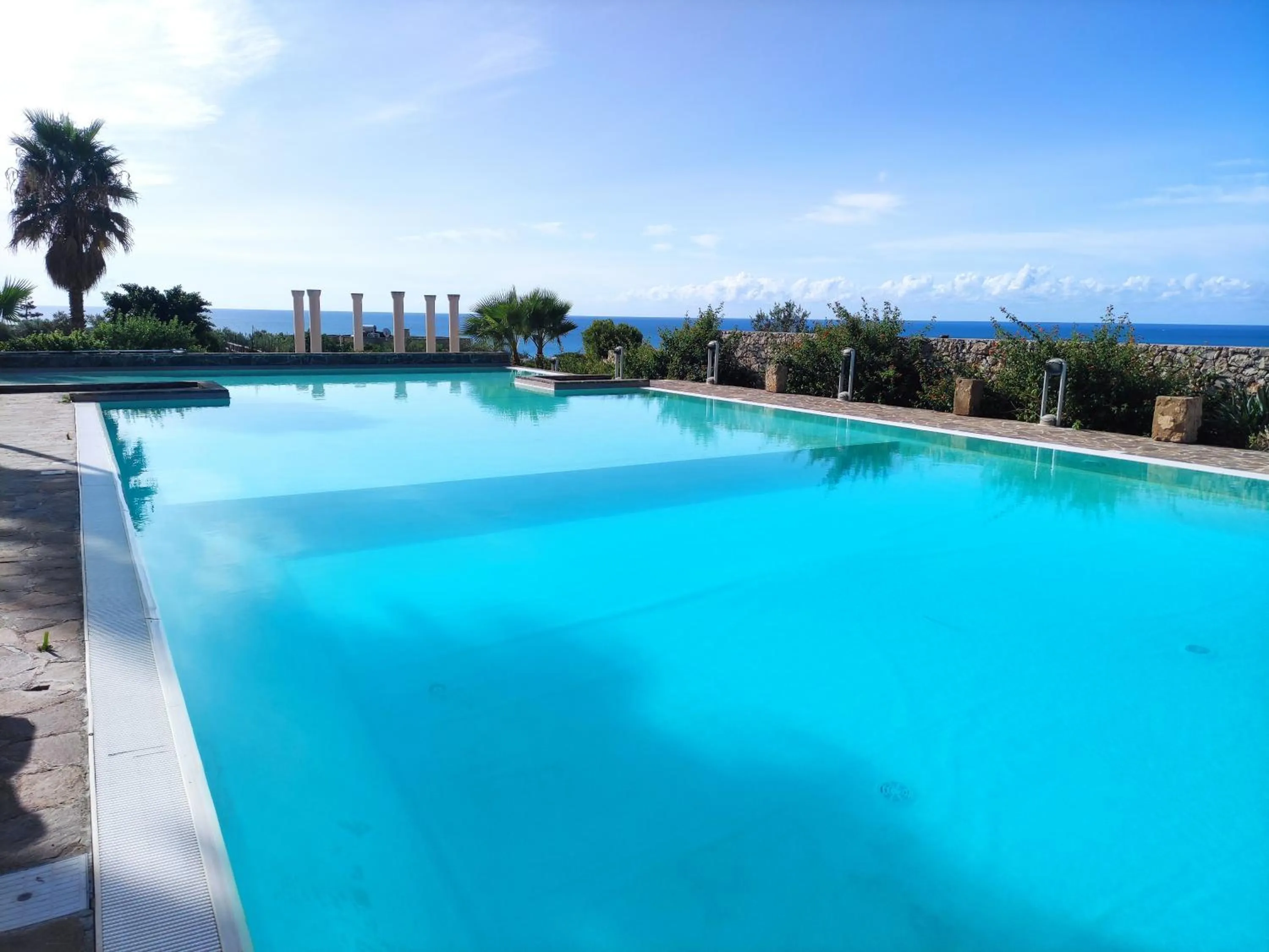 Solarium in Picchio Hotel Pescoluse