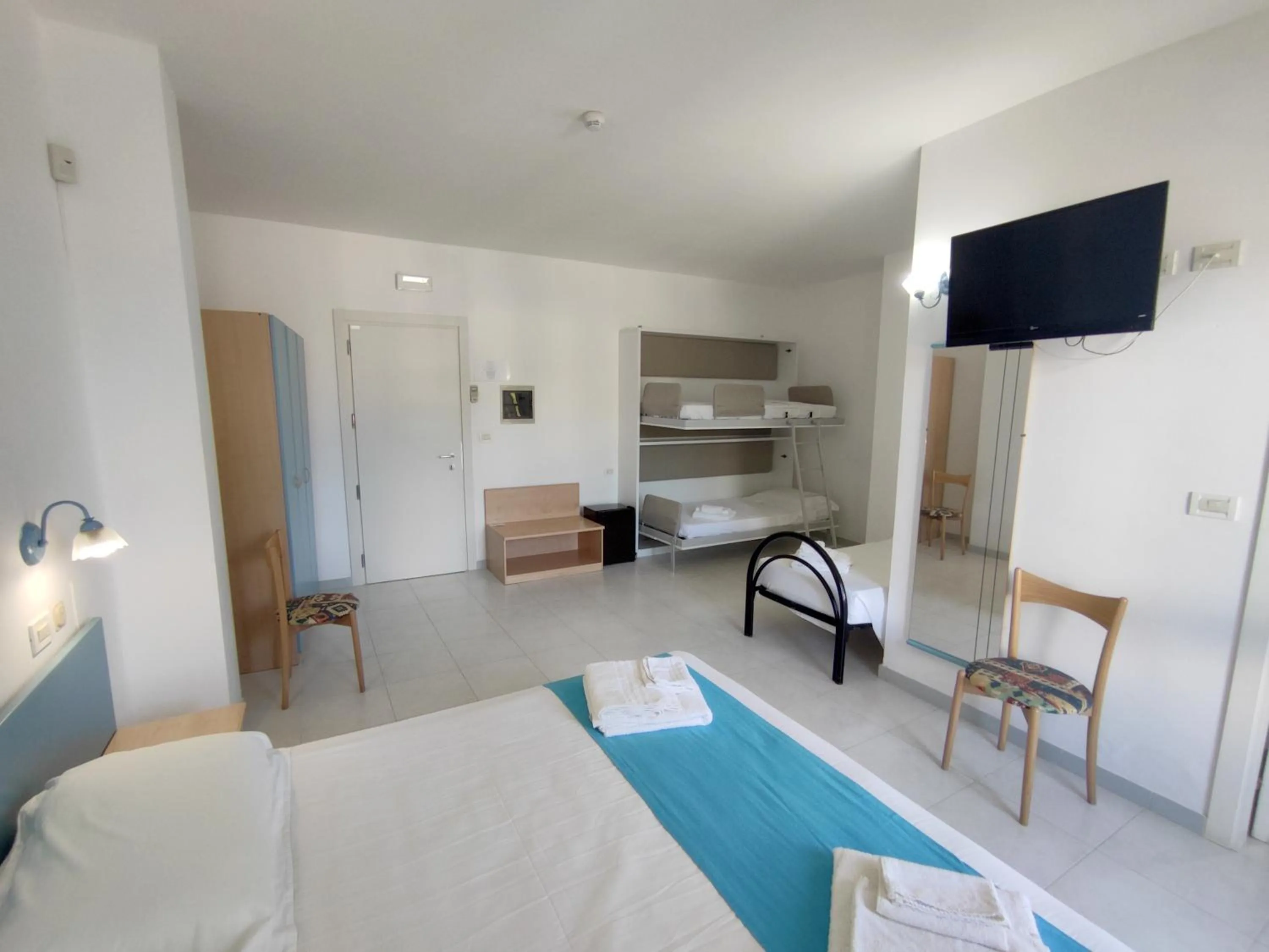 Bed in Picchio Hotel Pescoluse