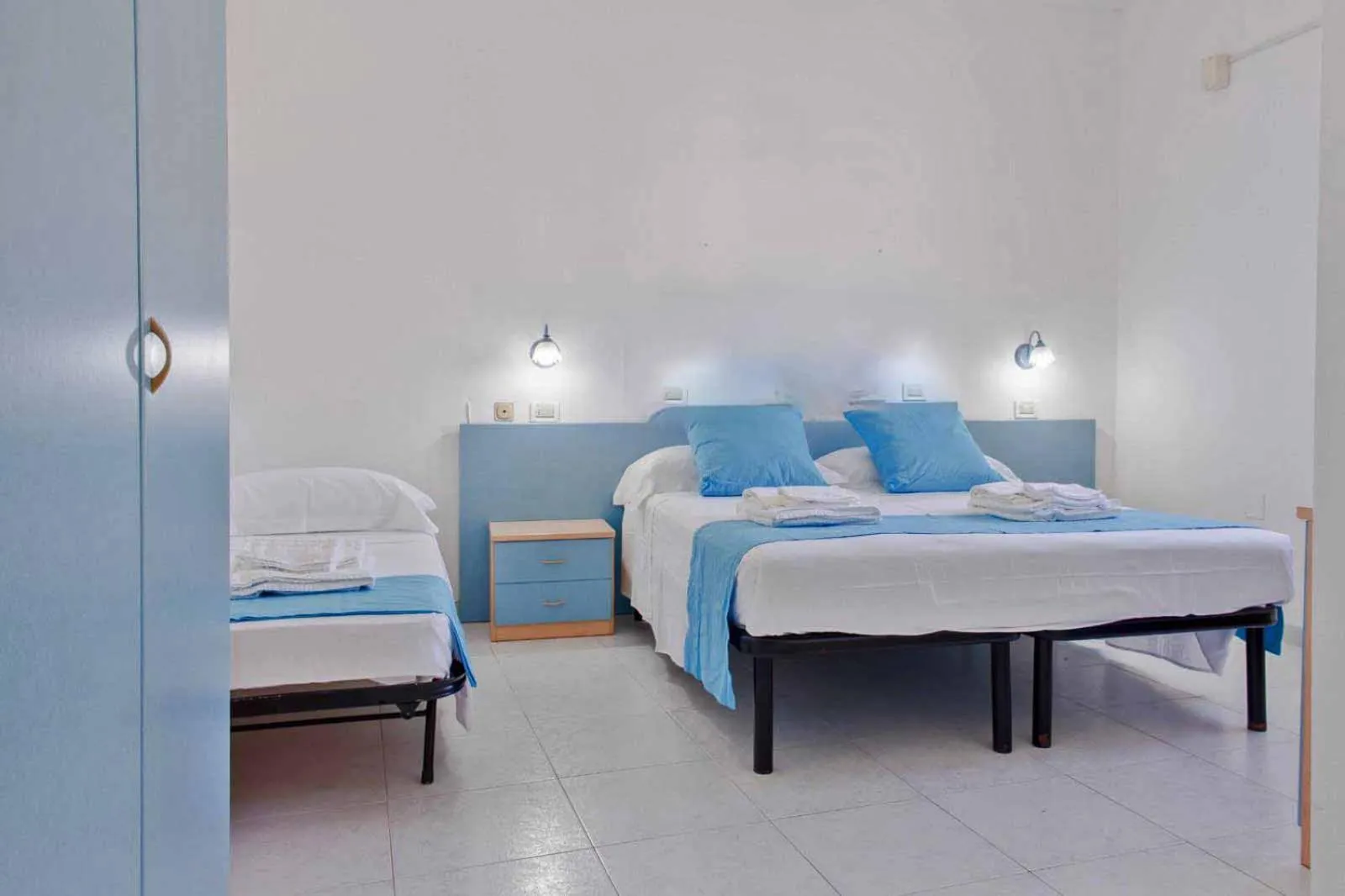 Bed in Picchio Hotel Pescoluse