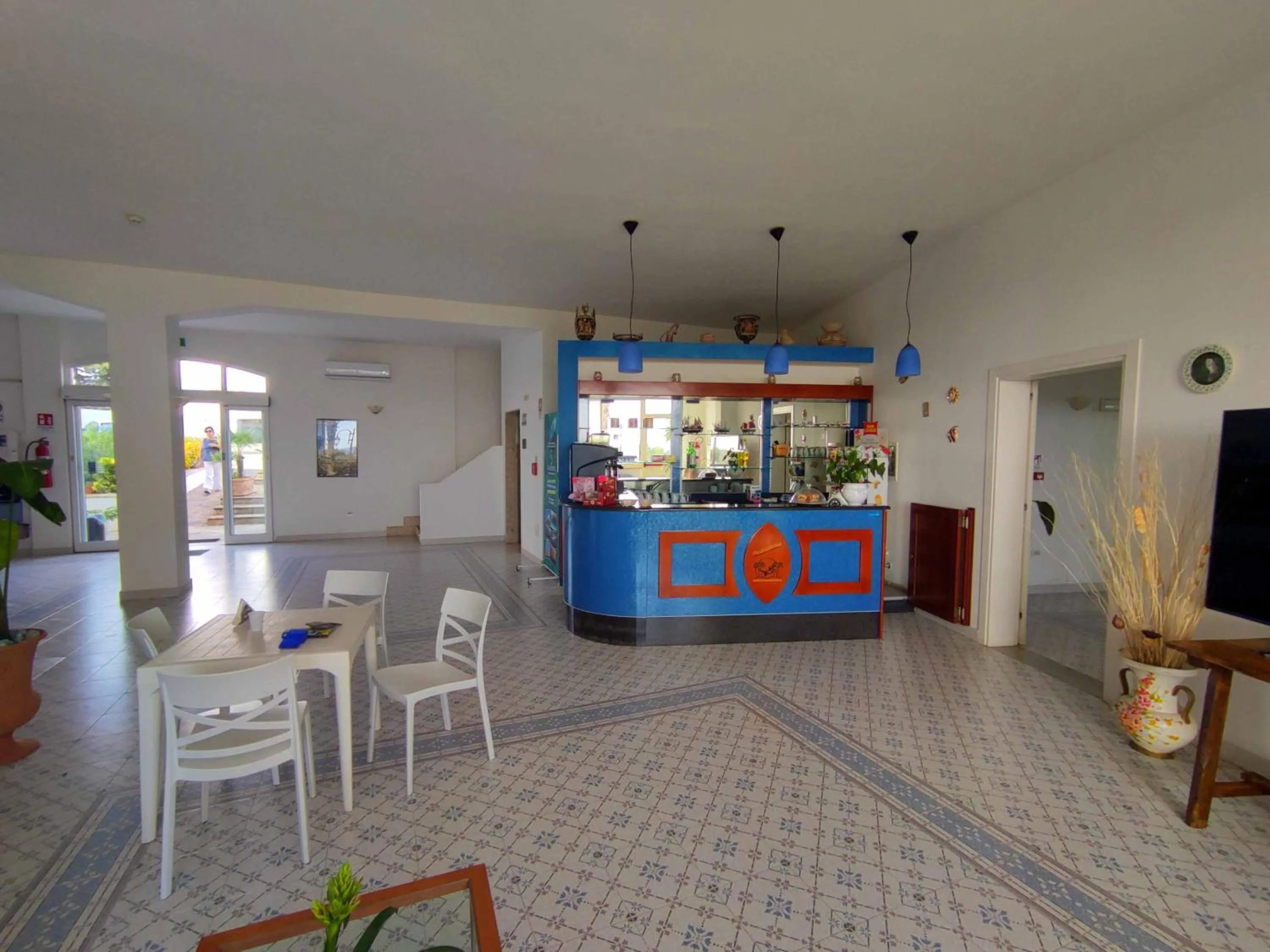 Lobby or reception in Picchio Hotel Pescoluse