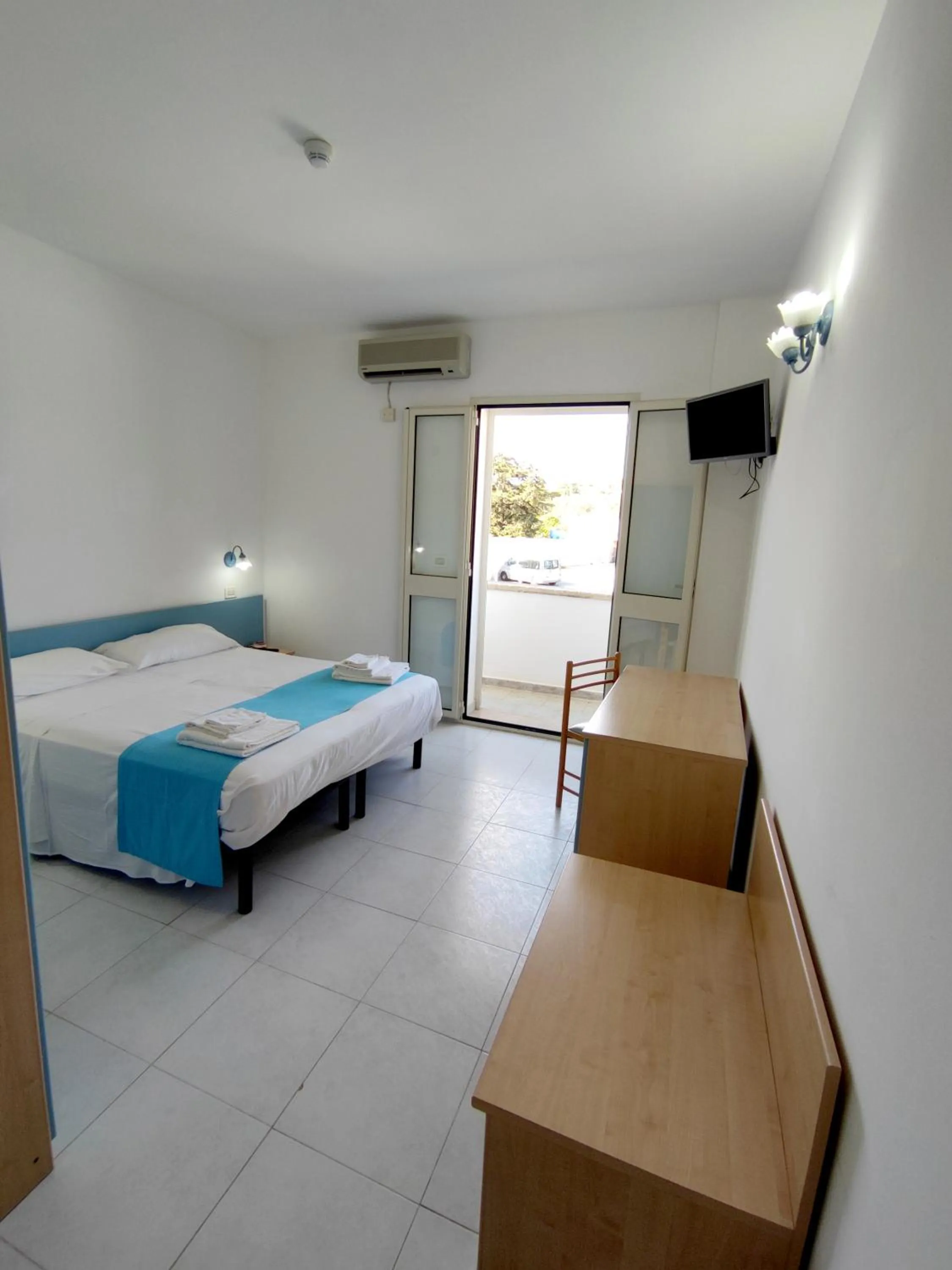 Bed in Picchio Hotel Pescoluse