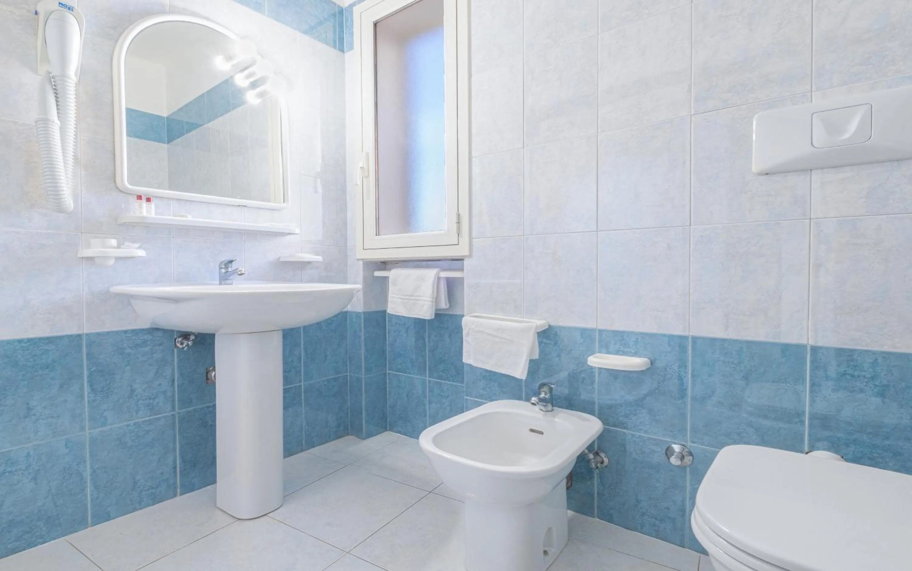 Toilet in Picchio Hotel Pescoluse