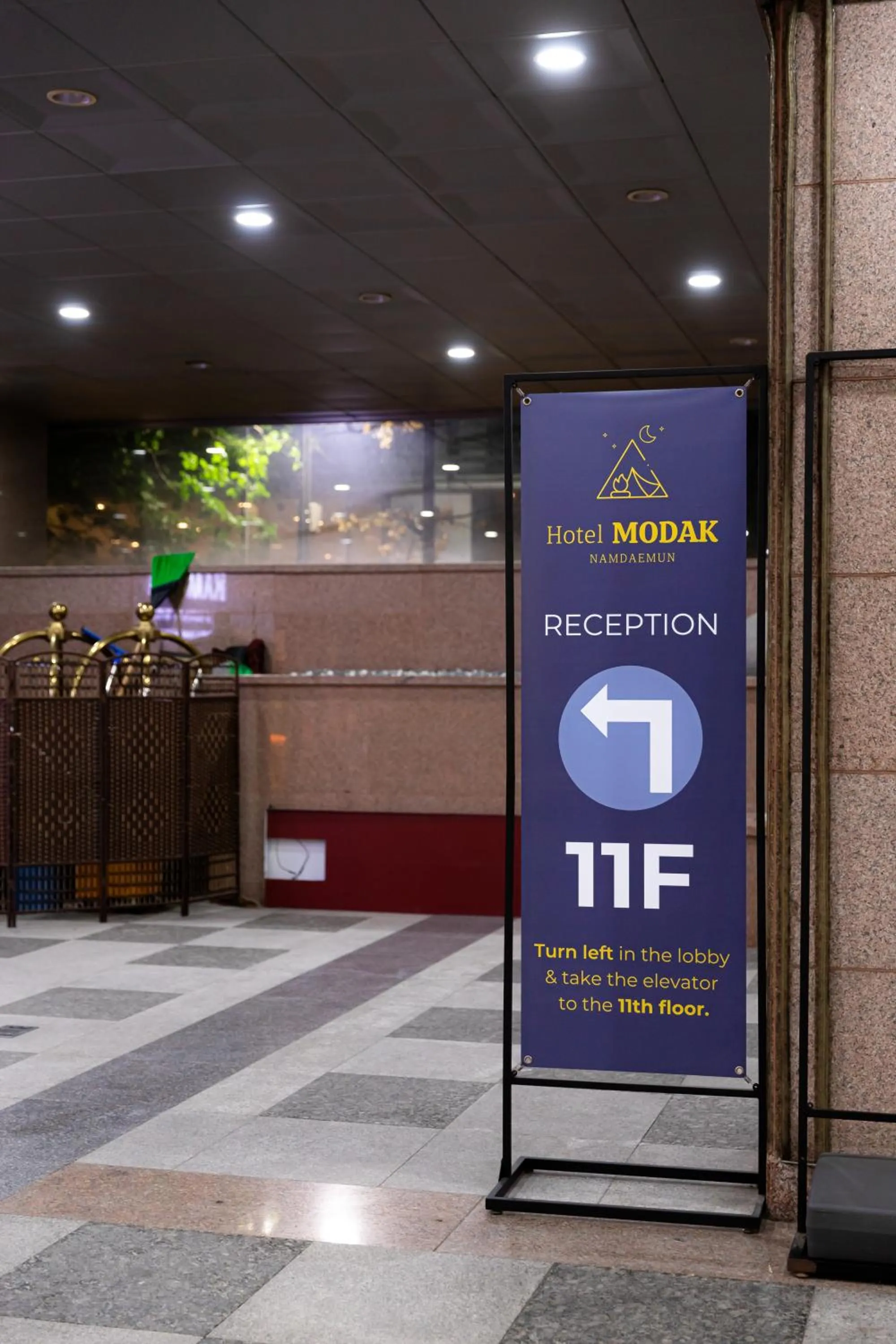 Facade/entrance in Hotel Modak Namdaemun