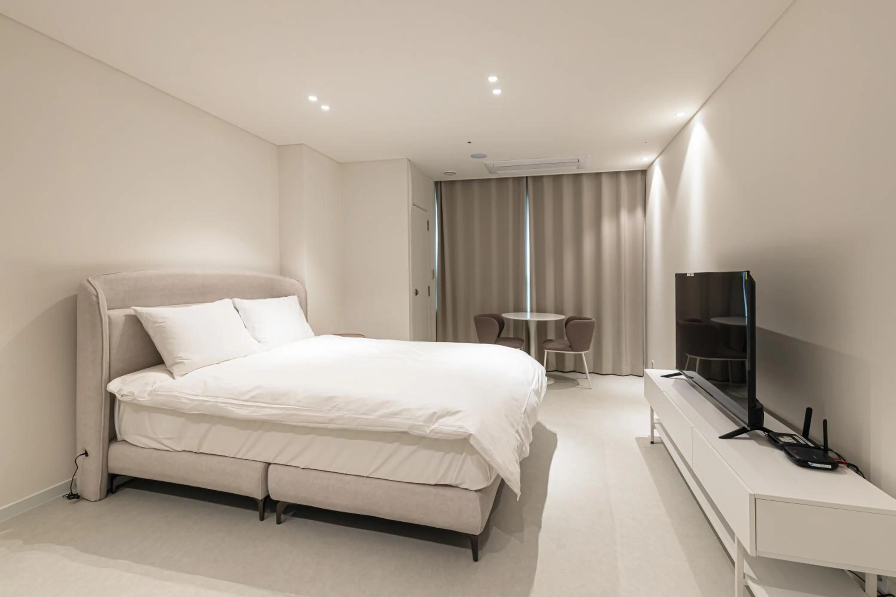 Bed in Hotel Modak Namdaemun