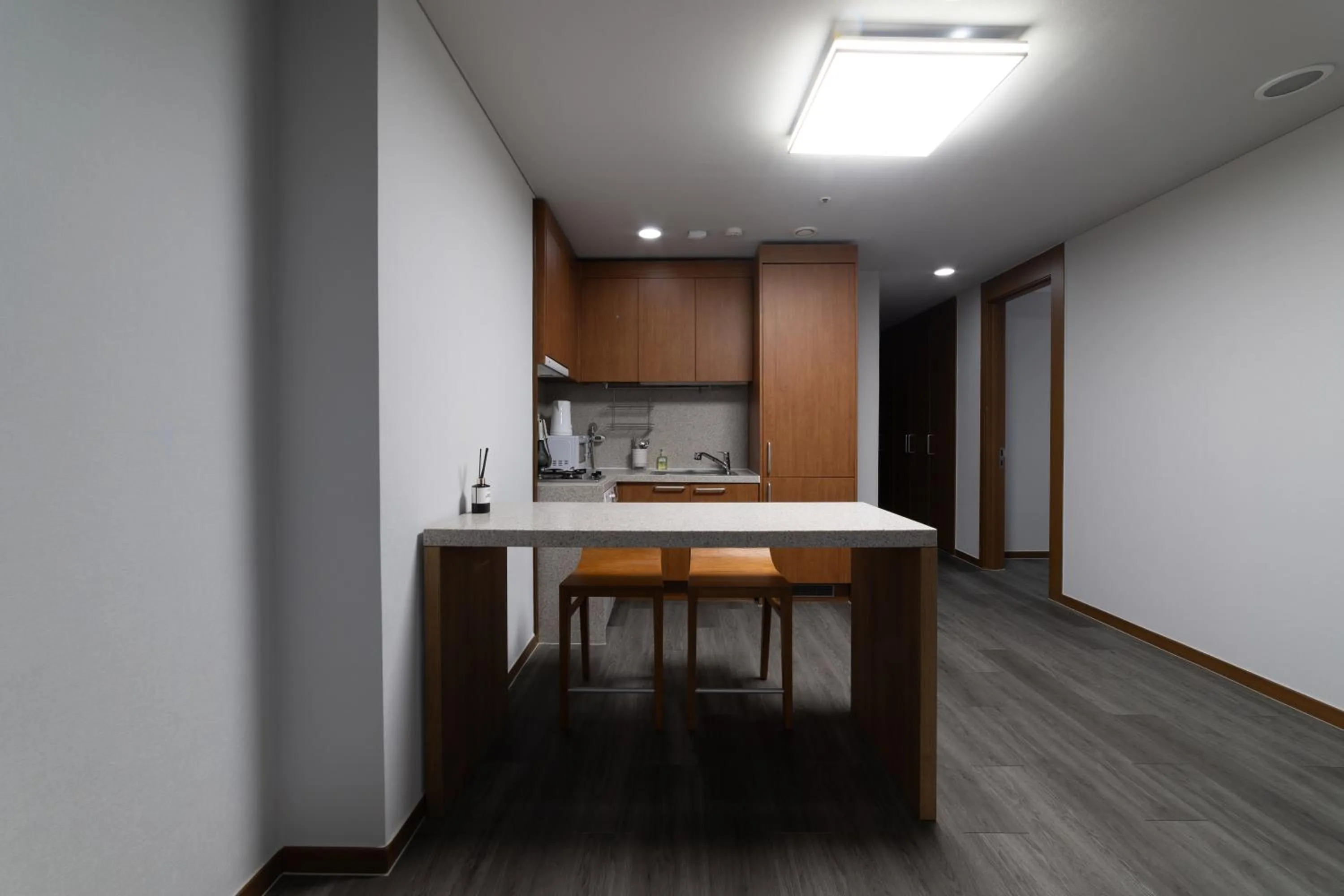 Kitchen or kitchenette in Hotel Modak Namdaemun