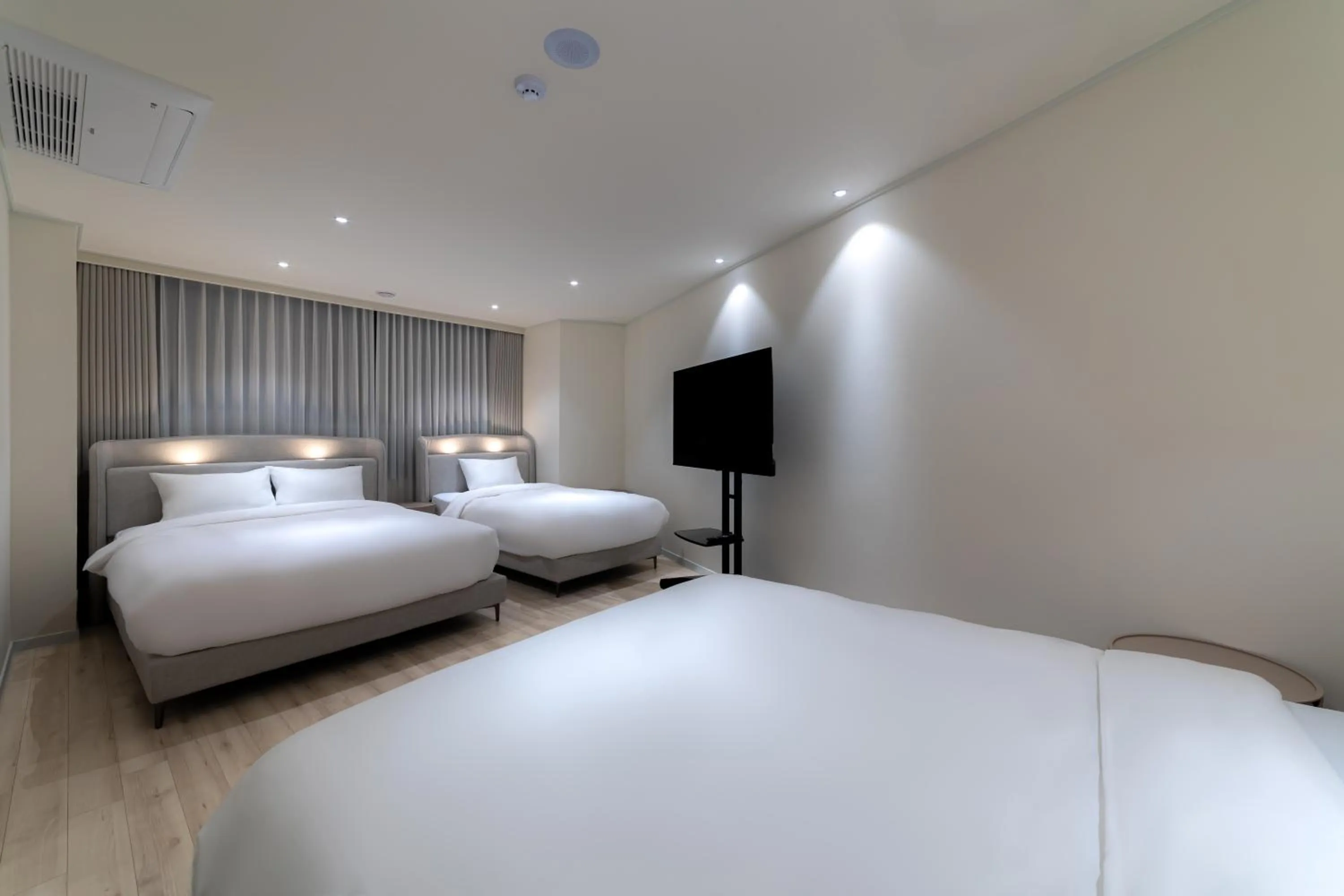 Bed in Hotel Modak Namdaemun