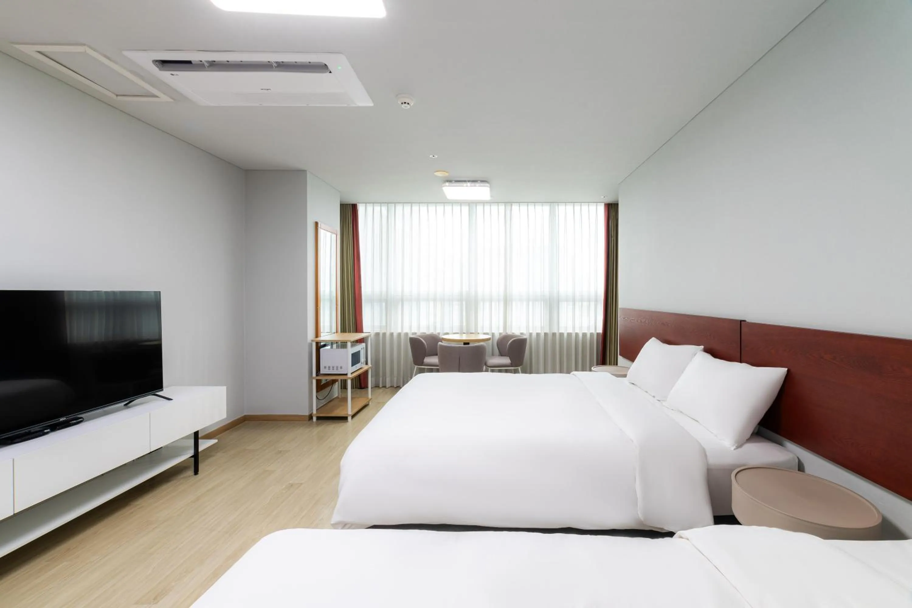 Bed in Hotel Modak Namdaemun