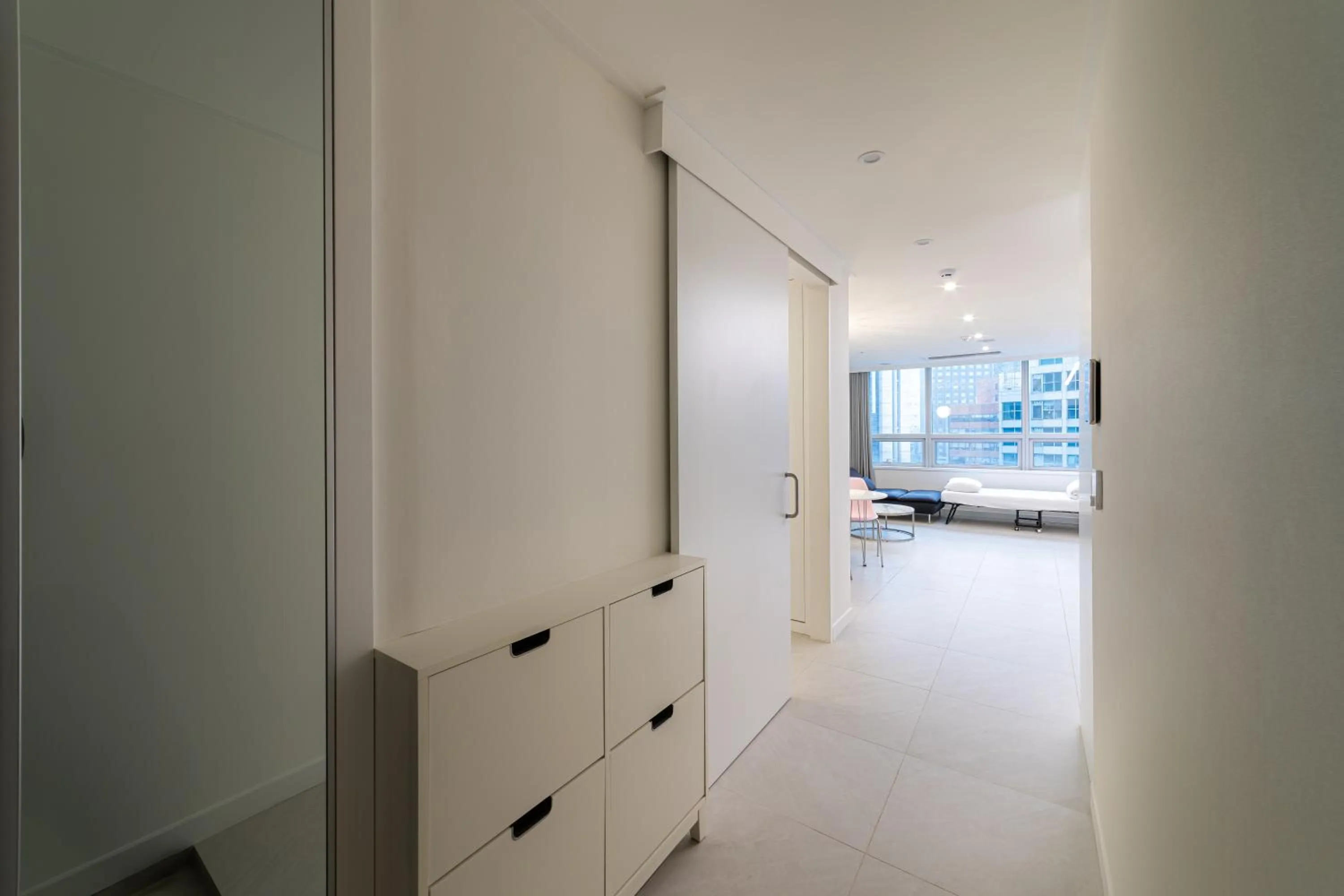 Living room in Hotel Modak Namdaemun