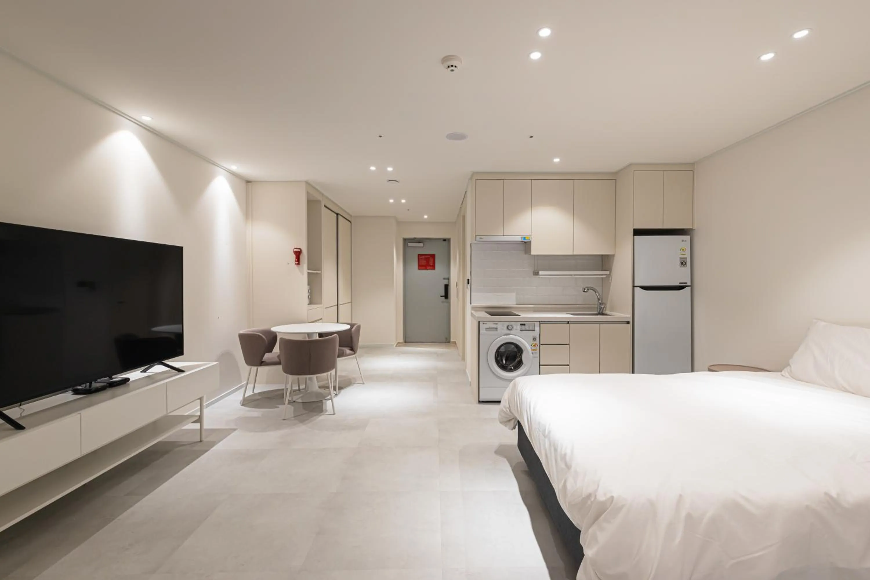 Bed in Hotel Modak Namdaemun