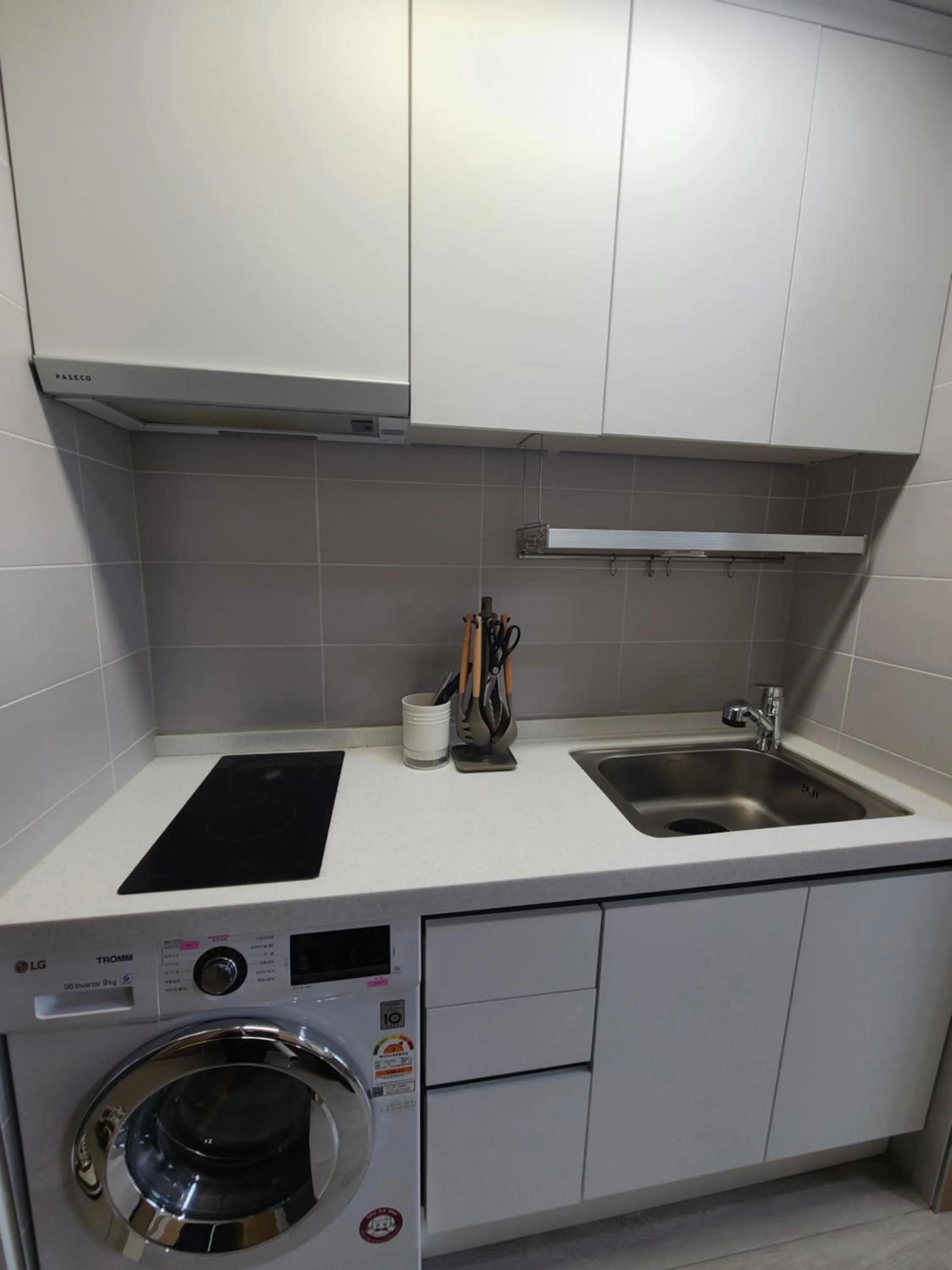 Kitchen or kitchenette in Hotel Modak Namdaemun