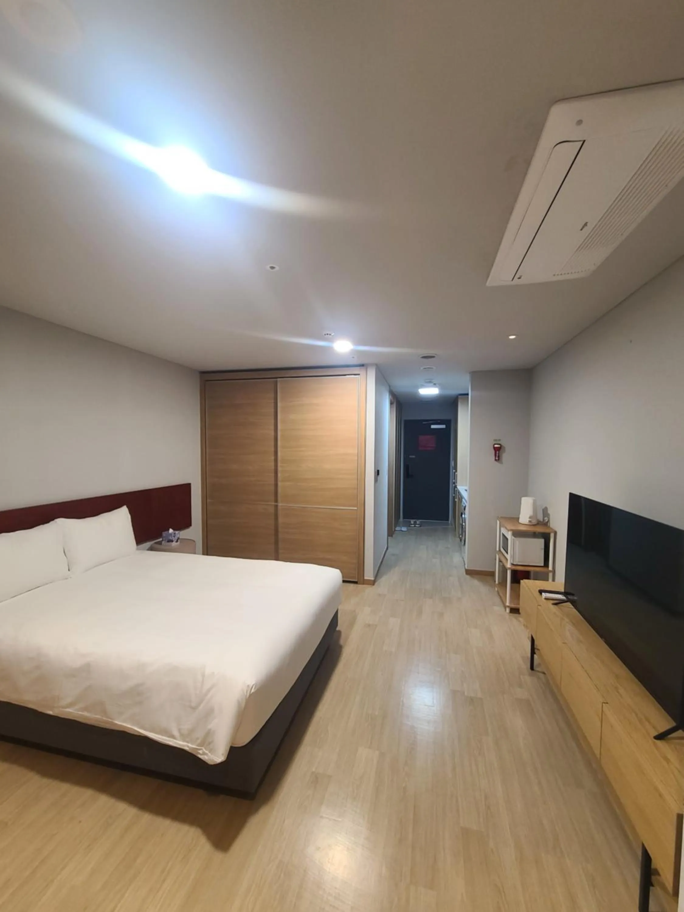 Bed in Hotel Modak Namdaemun