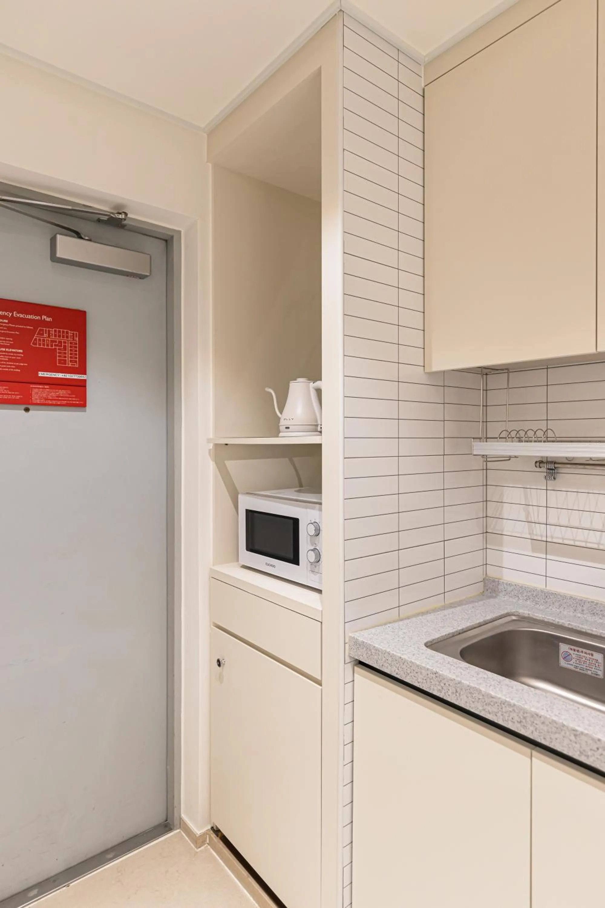 Kitchen or kitchenette in Hotel Modak Namdaemun