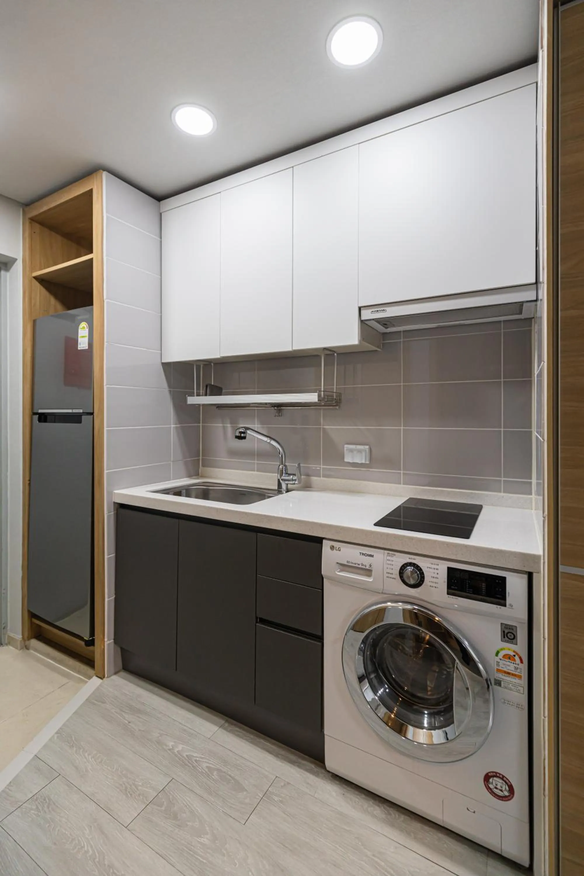 Kitchen or kitchenette in Hotel Modak Namdaemun