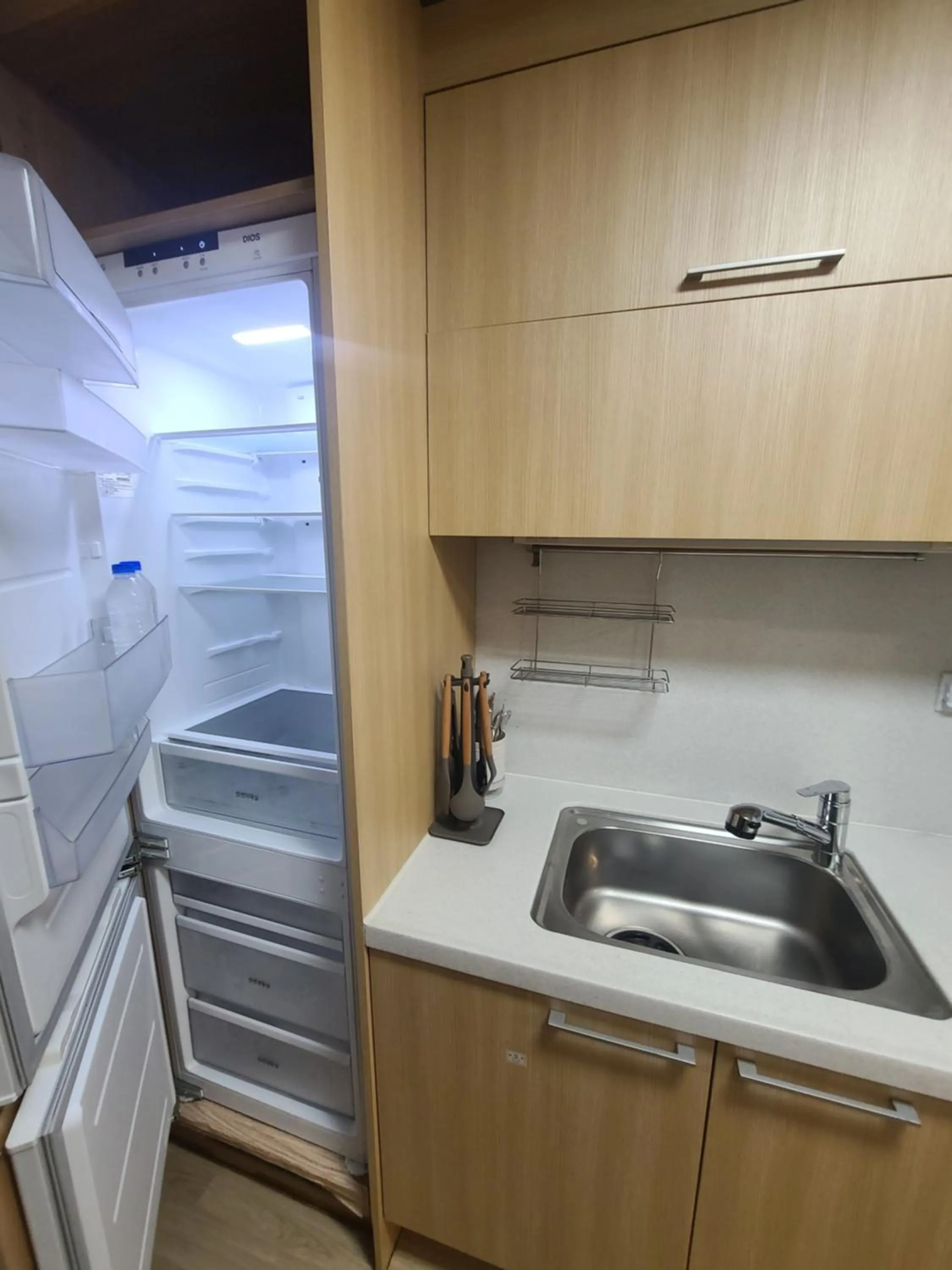 Kitchen or kitchenette in Hotel Modak Namdaemun