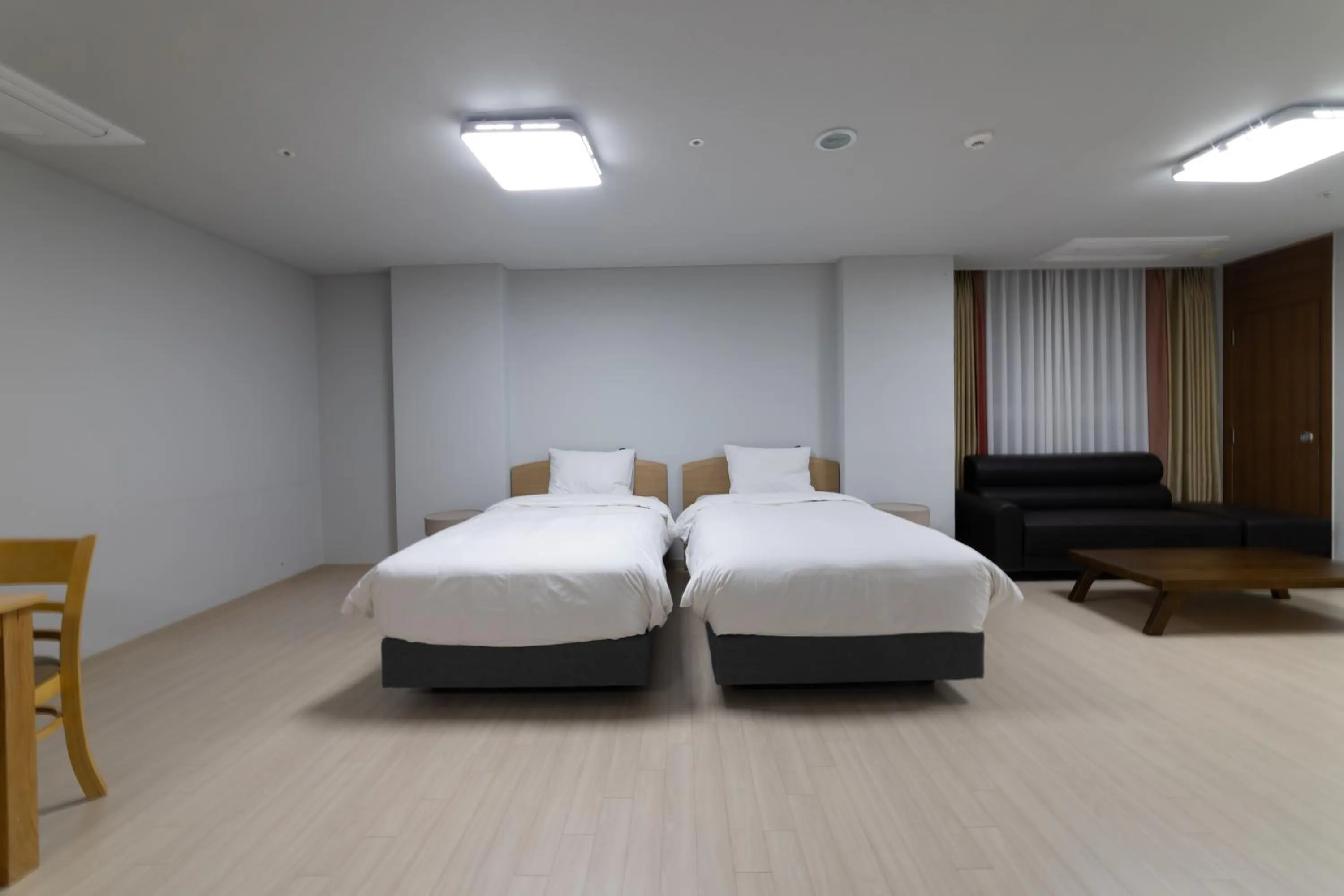 Bed in Hotel Modak Namdaemun