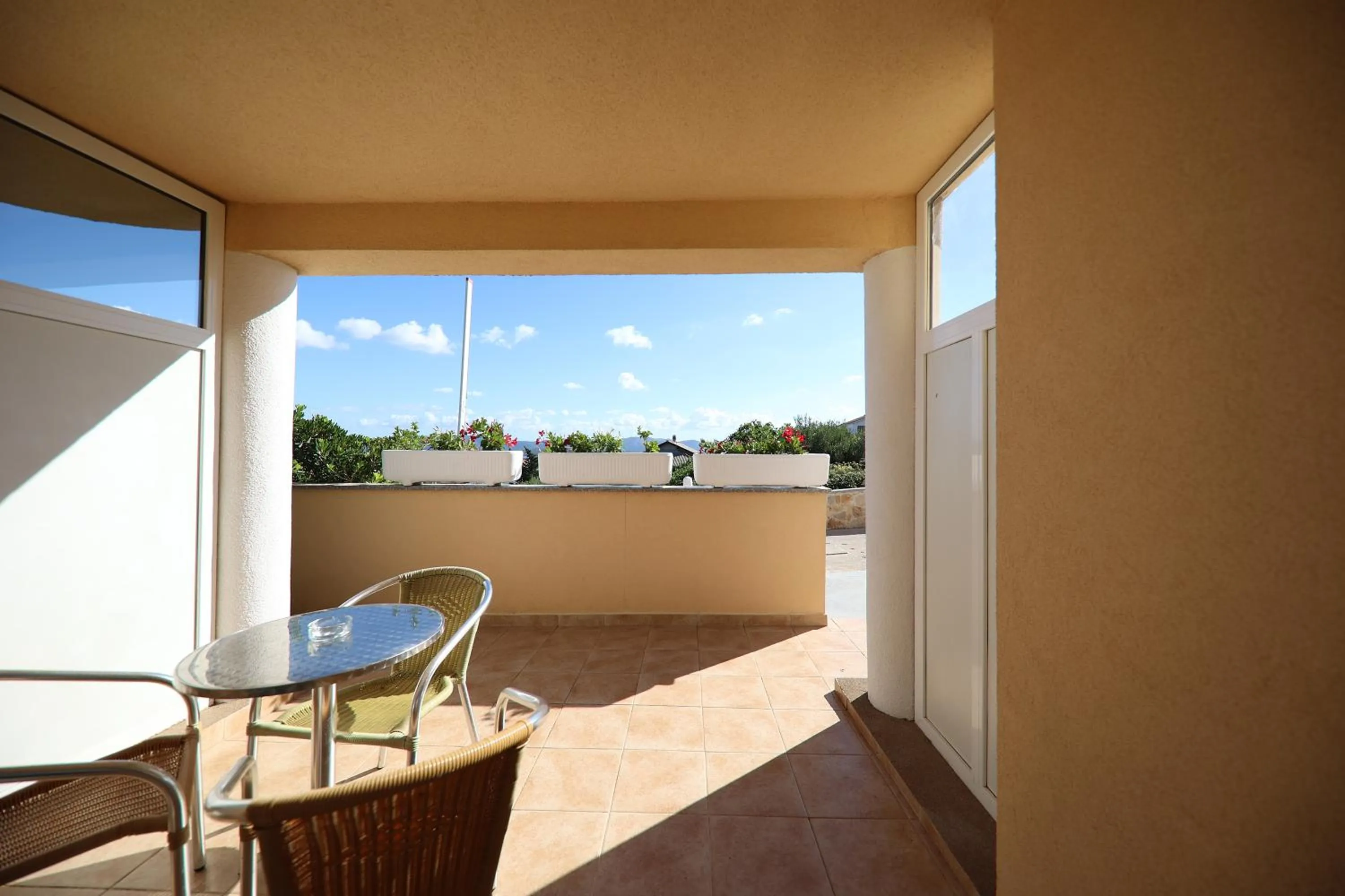 Balcony/Terrace in Hotel Murter
