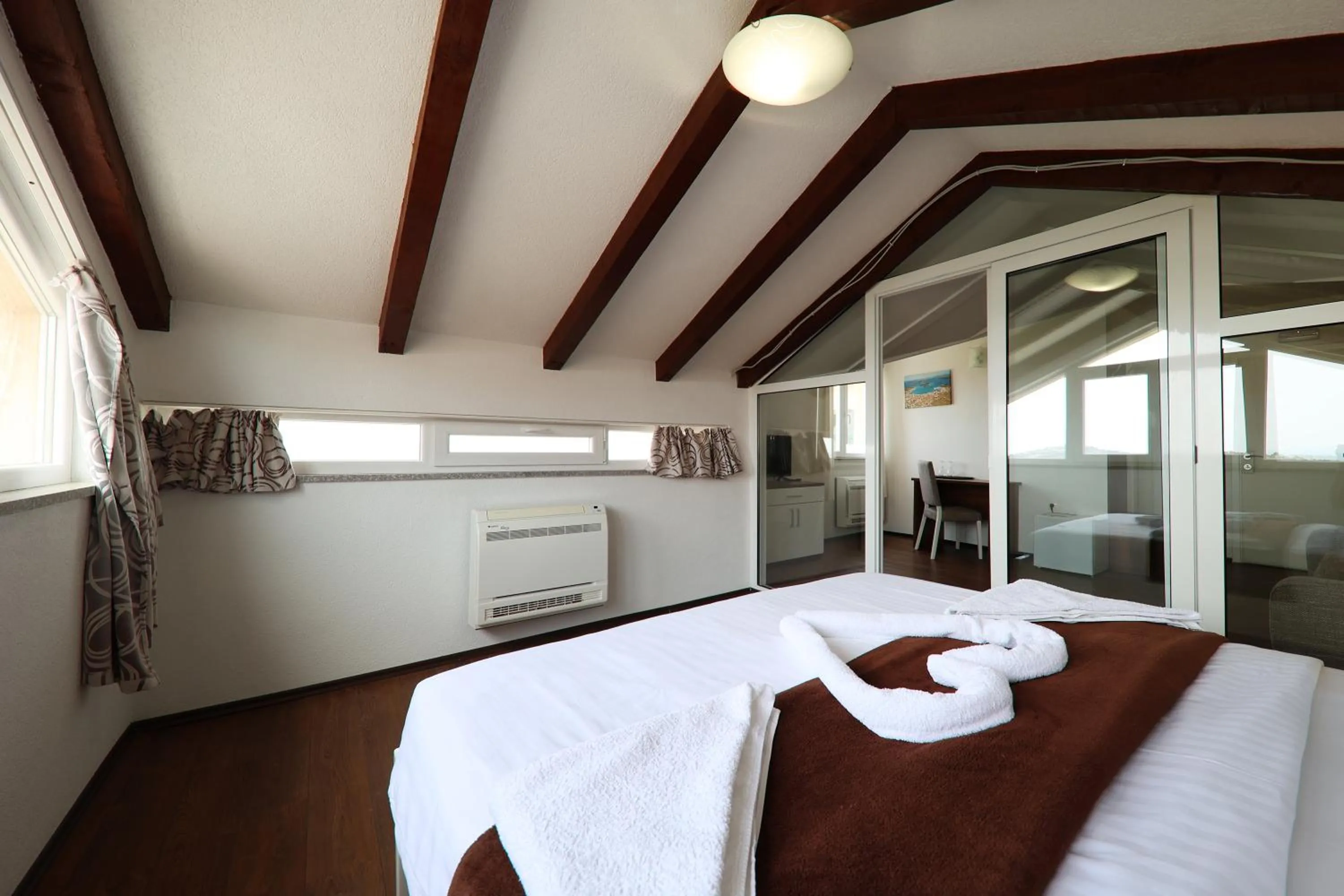 Bedroom, Bed in Hotel Murter