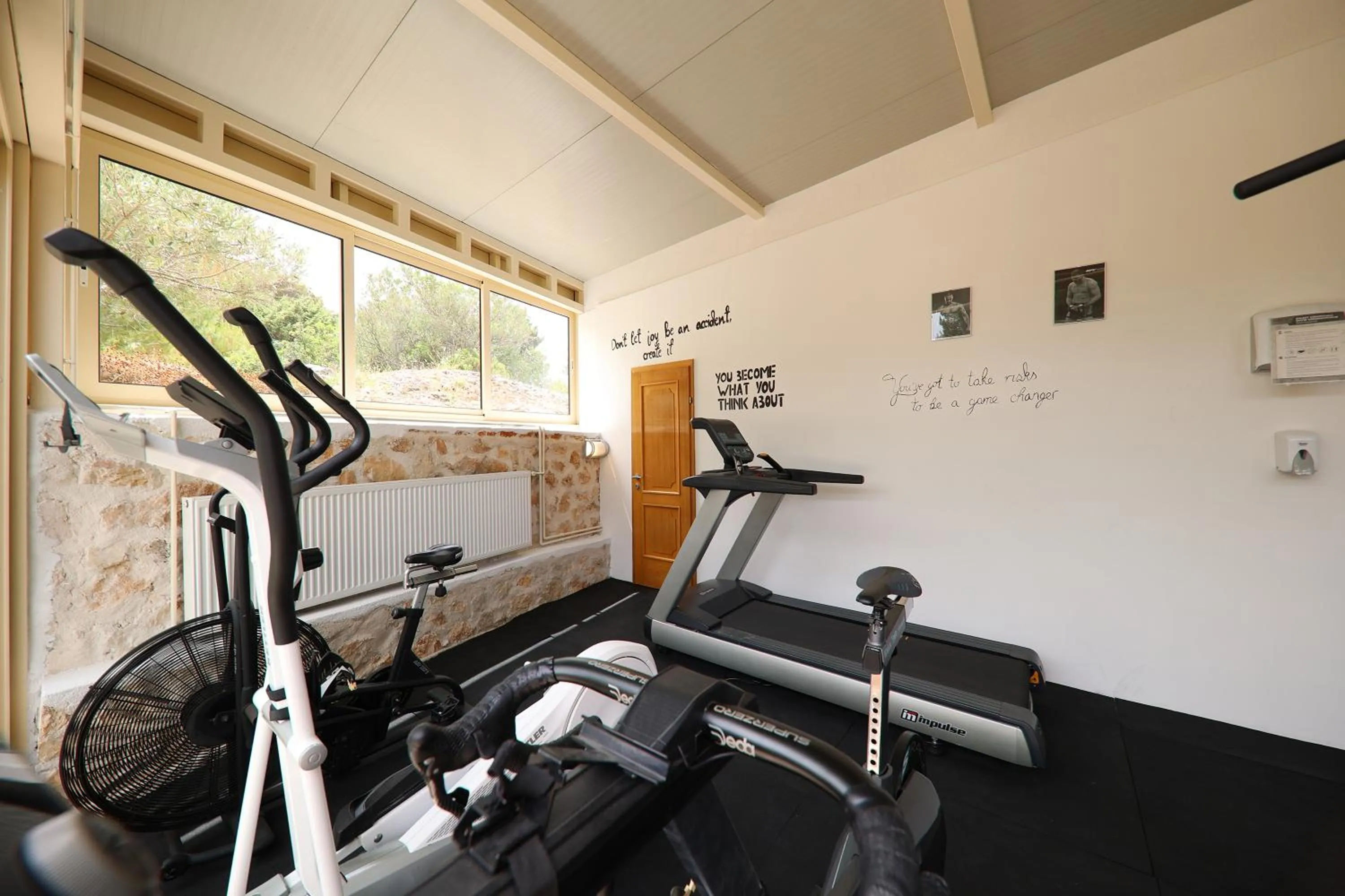 Fitness centre/facilities in Hotel Murter