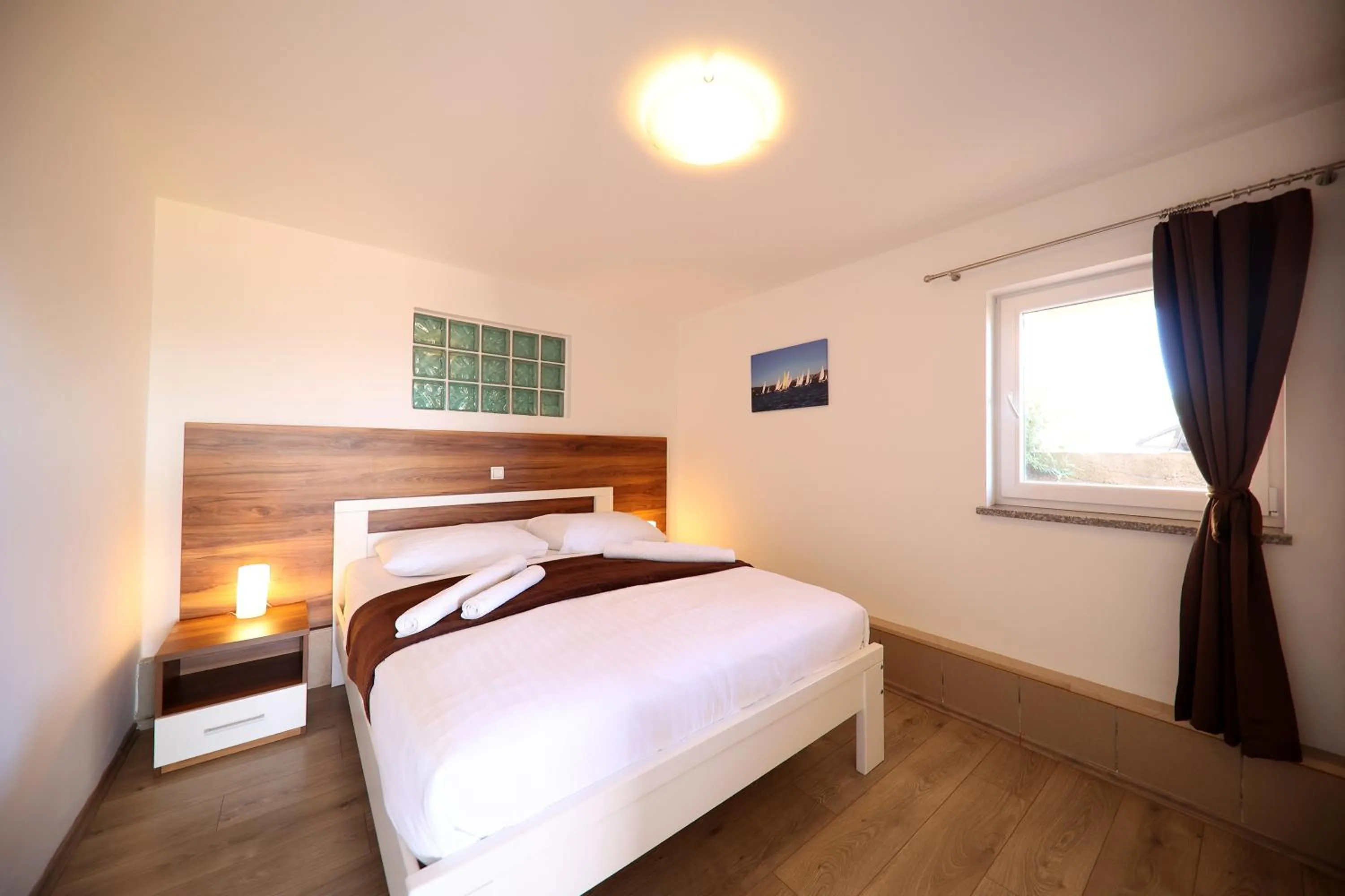 Bedroom, Bed in Hotel Murter