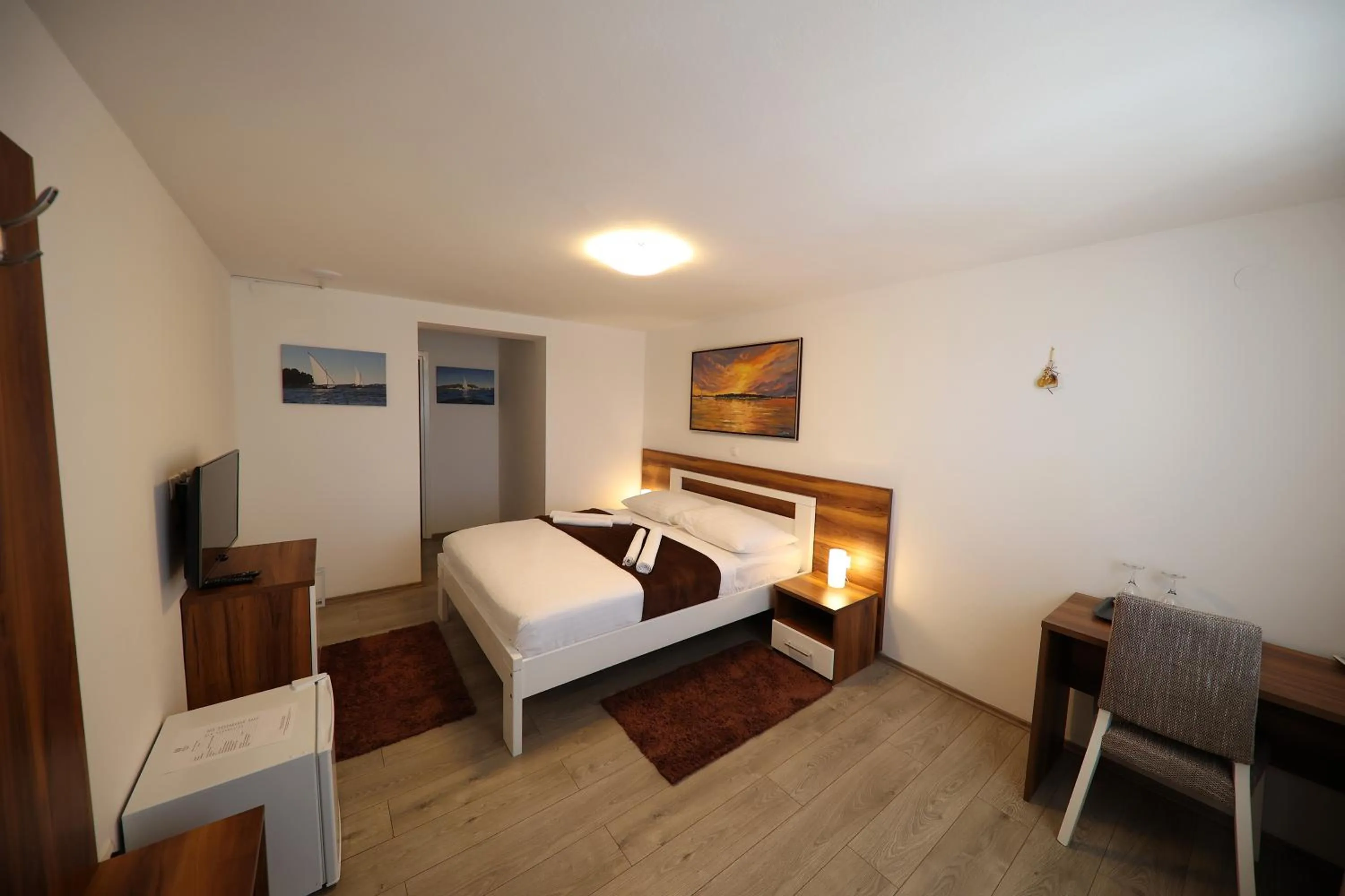 Bedroom, Bed in Hotel Murter