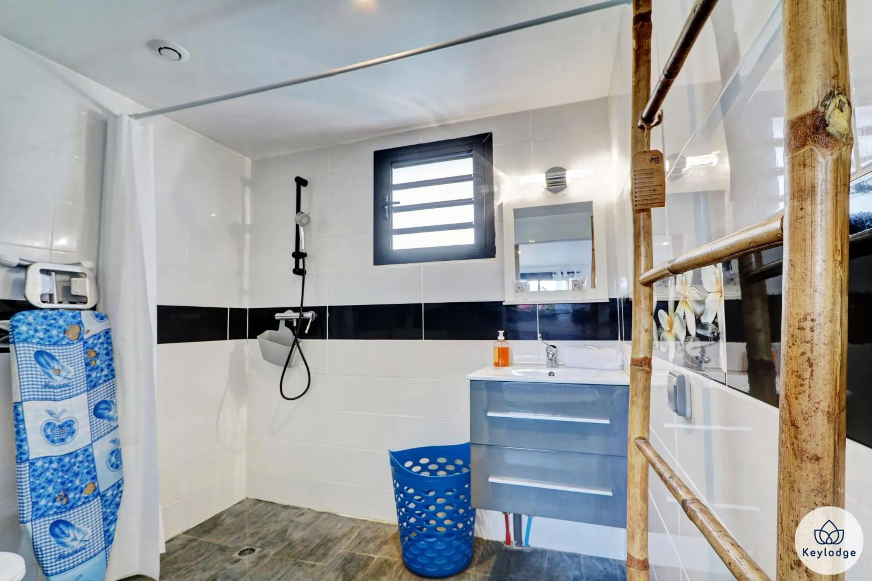 Shower in Les Gites Le Bambou - 3 étoiles - Les Avirons