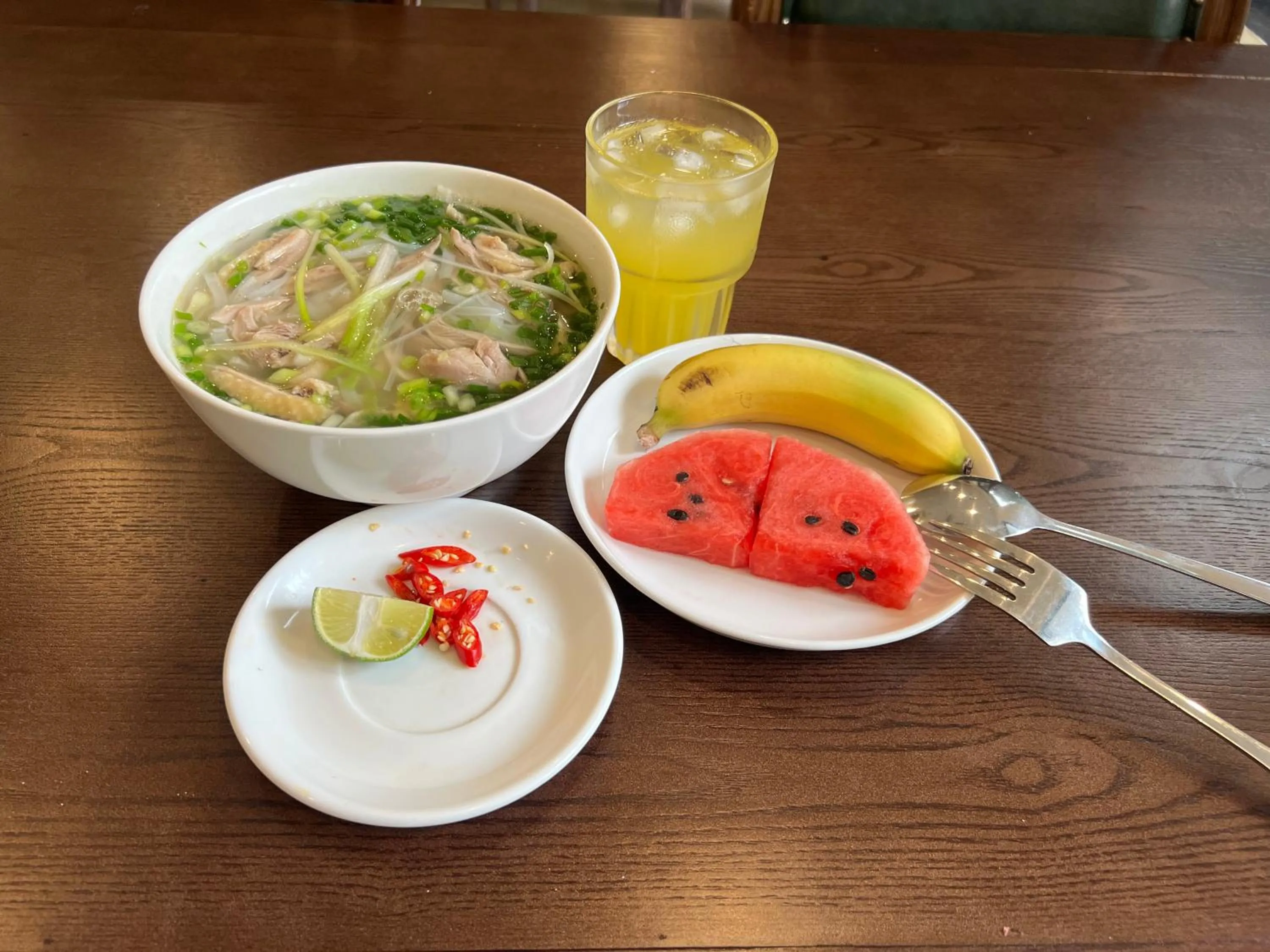 Breakfast in Paragon Noi Bai Pool And Best View Airport Hotel