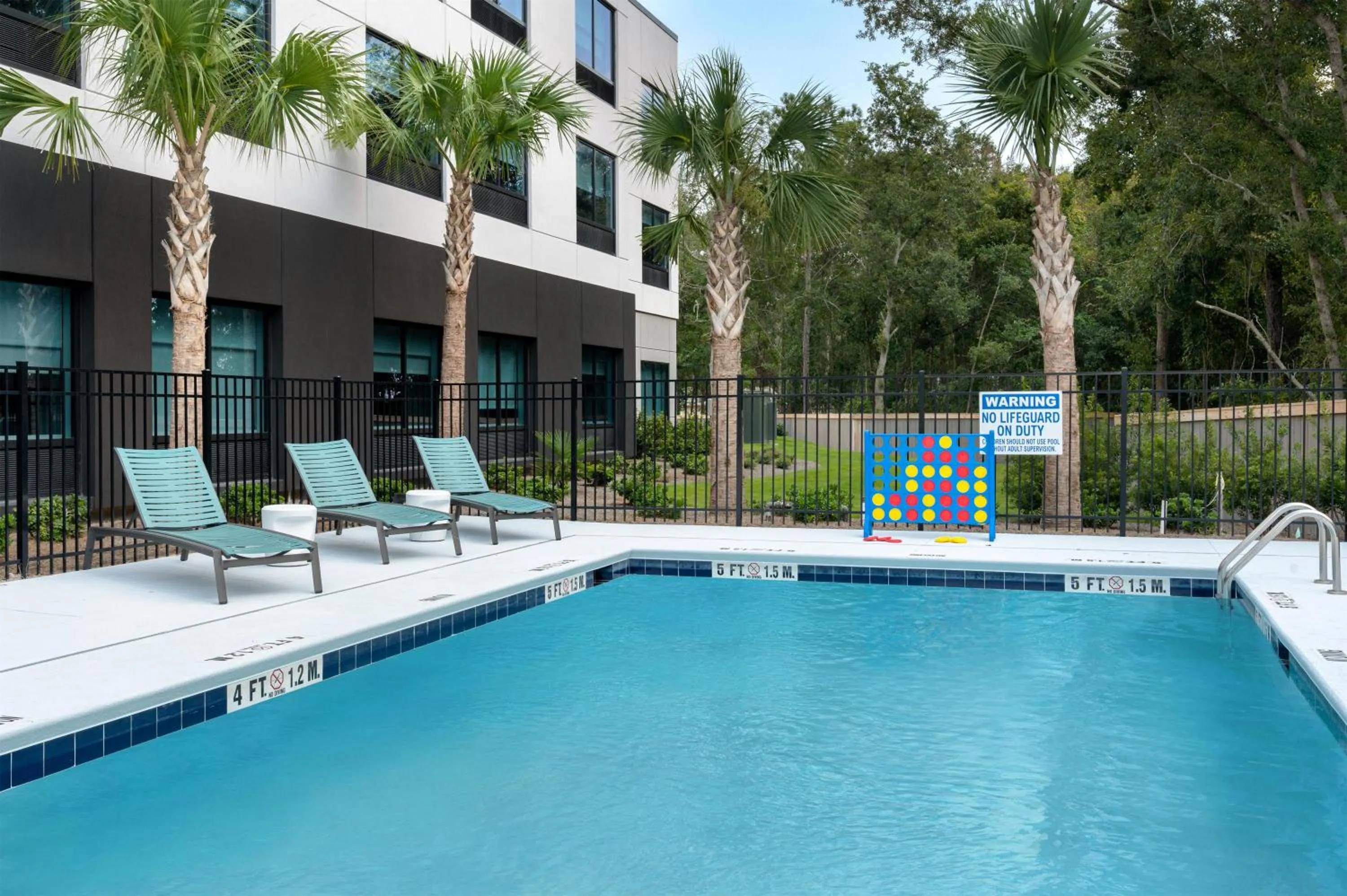 Pool view in Tru By Hilton Brunswick
