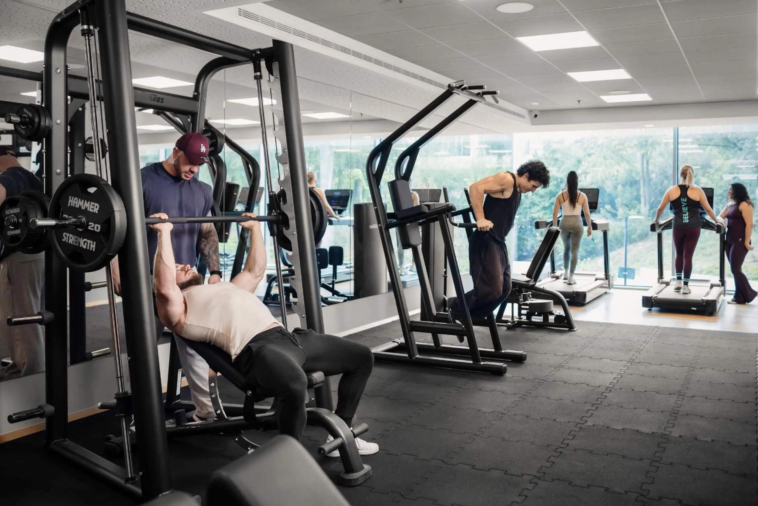 Fitness centre/facilities in Hilton Garden Inn Brussels Airport