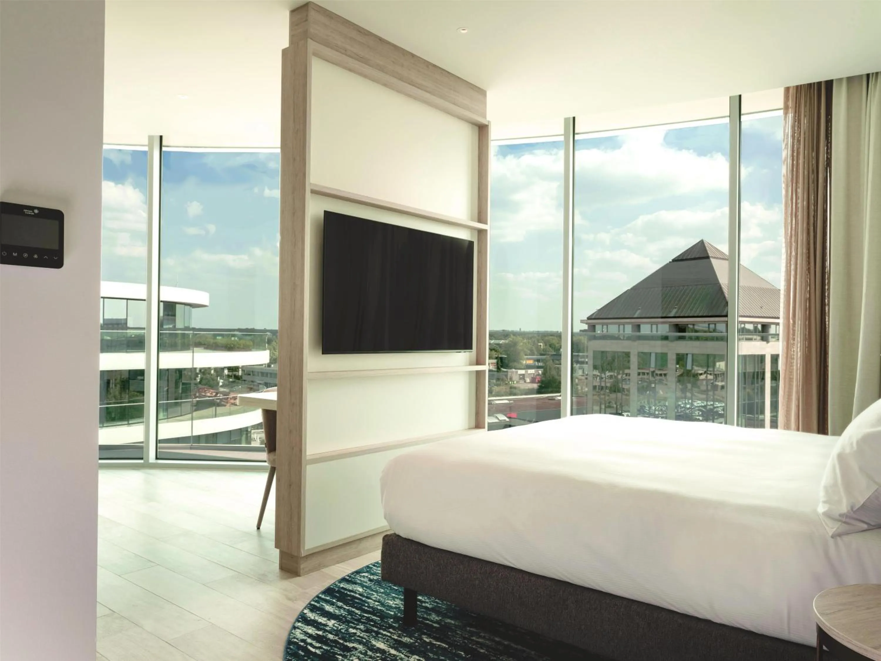 Bed in Hilton Garden Inn Brussels Airport