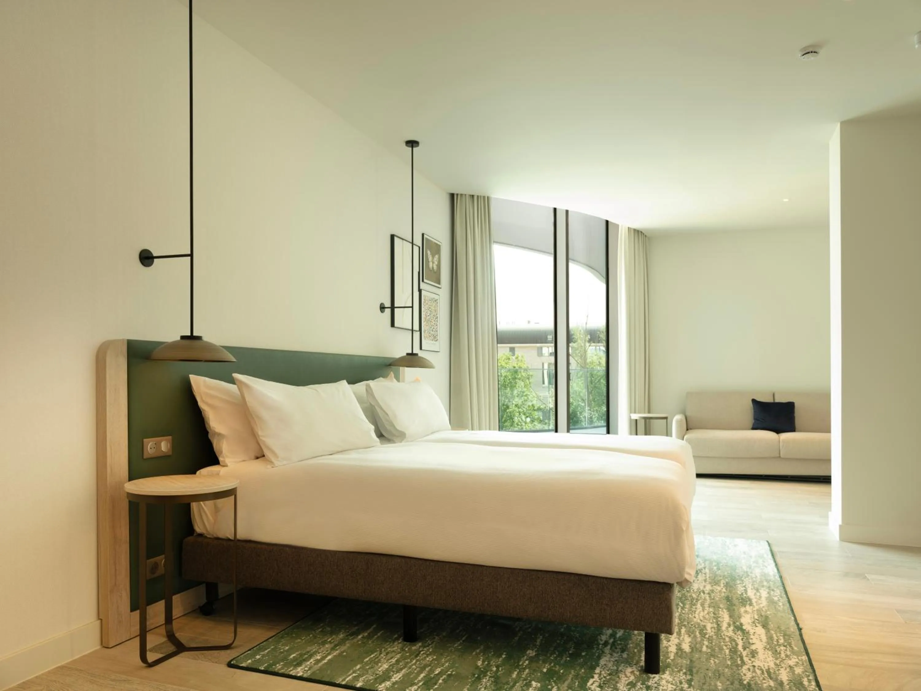 Bed in Hilton Garden Inn Brussels Airport