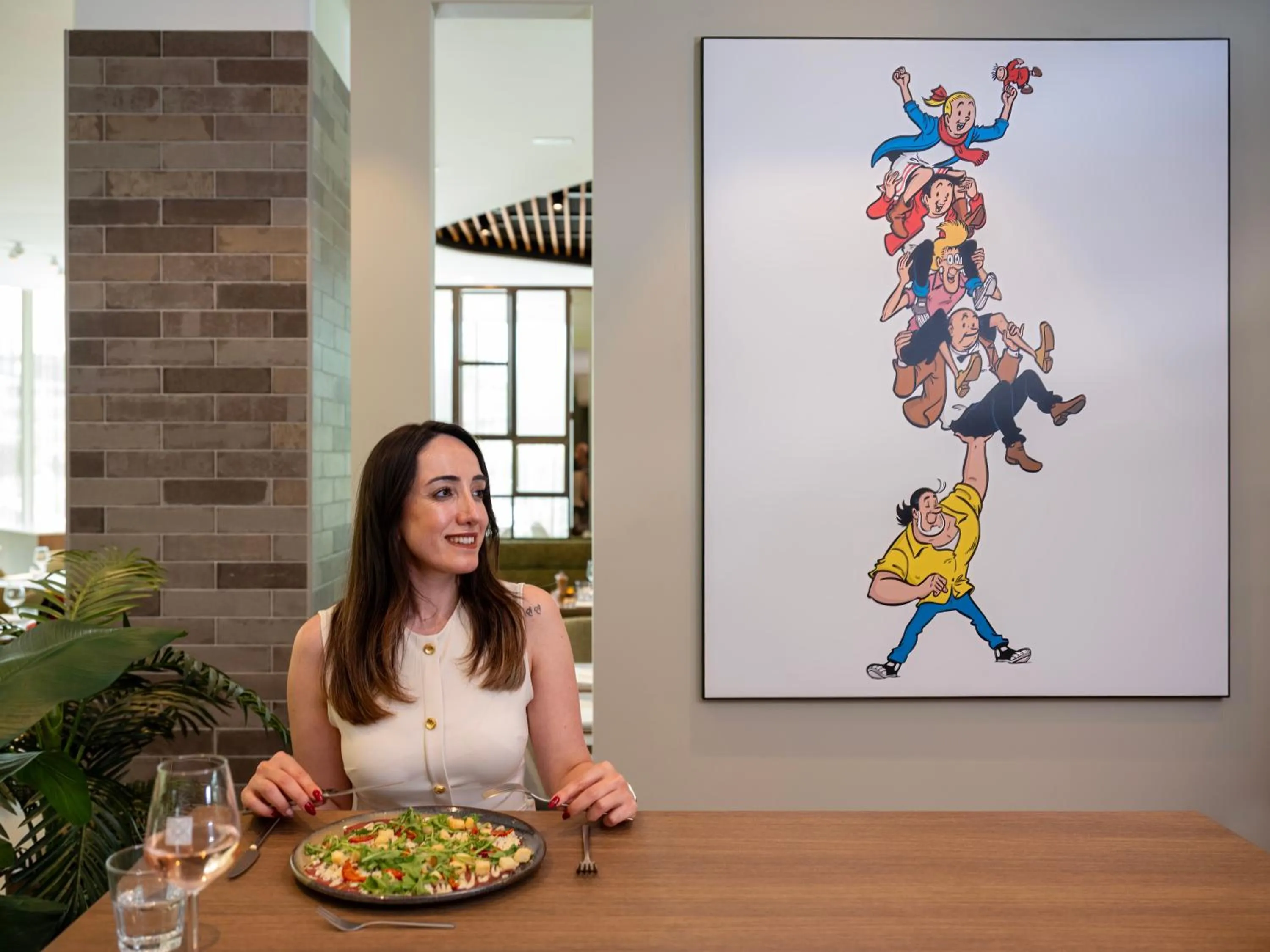 Restaurant/places to eat in Hilton Garden Inn Brussels Airport