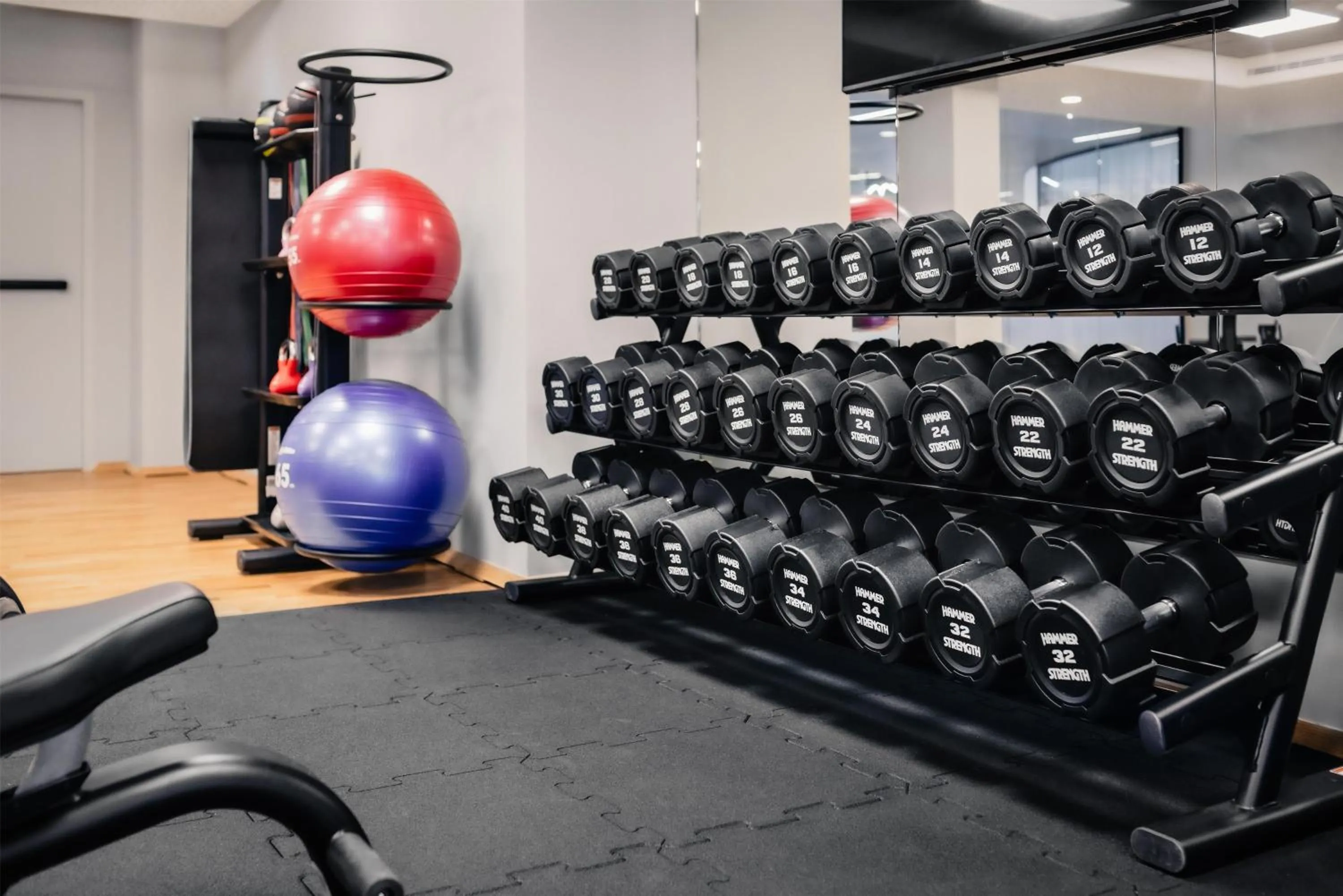 Fitness centre/facilities in Hilton Garden Inn Brussels Airport