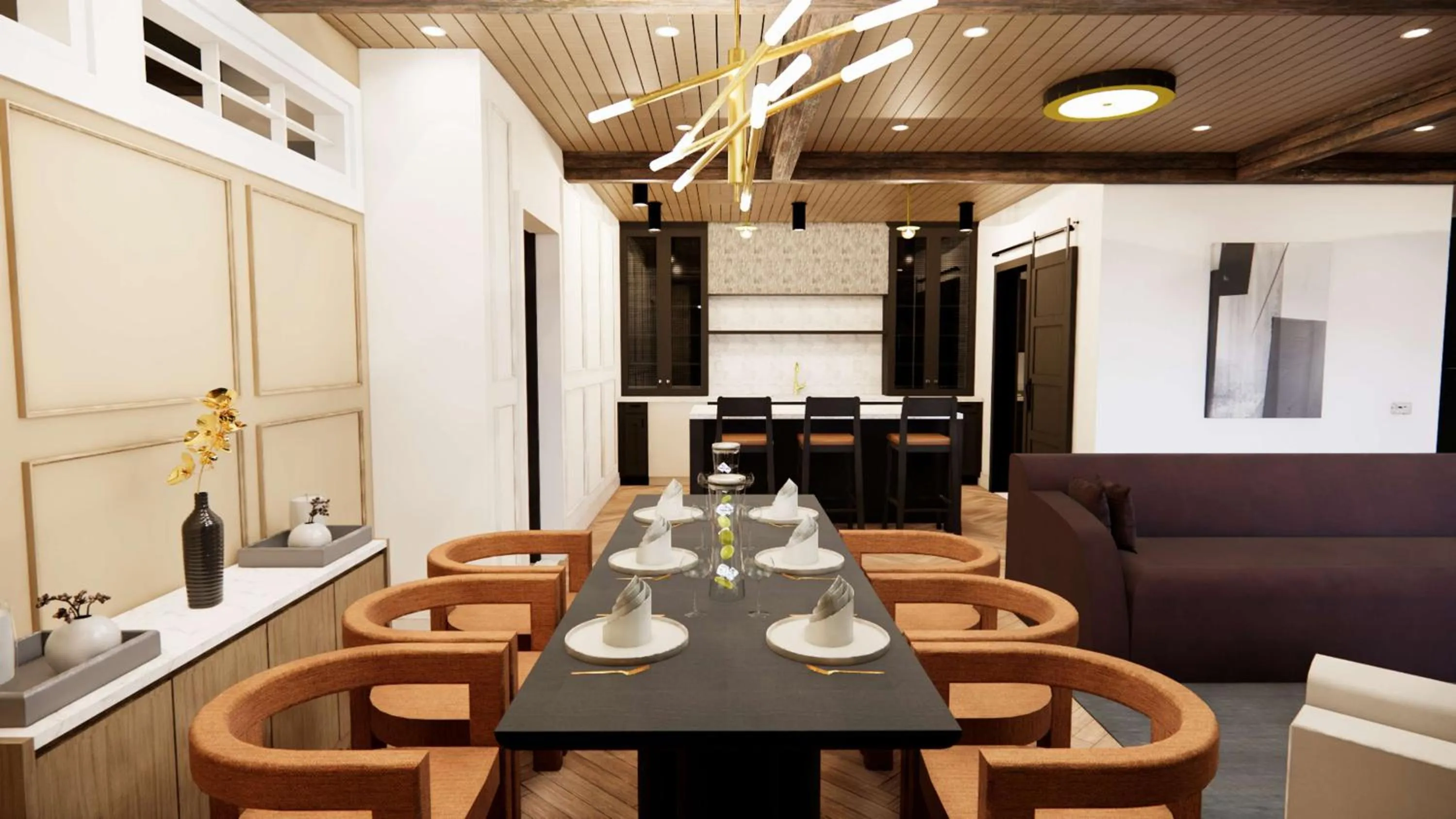 Living room in Skaneateles Fields Resort & Spa, Curio Collection By Hilton