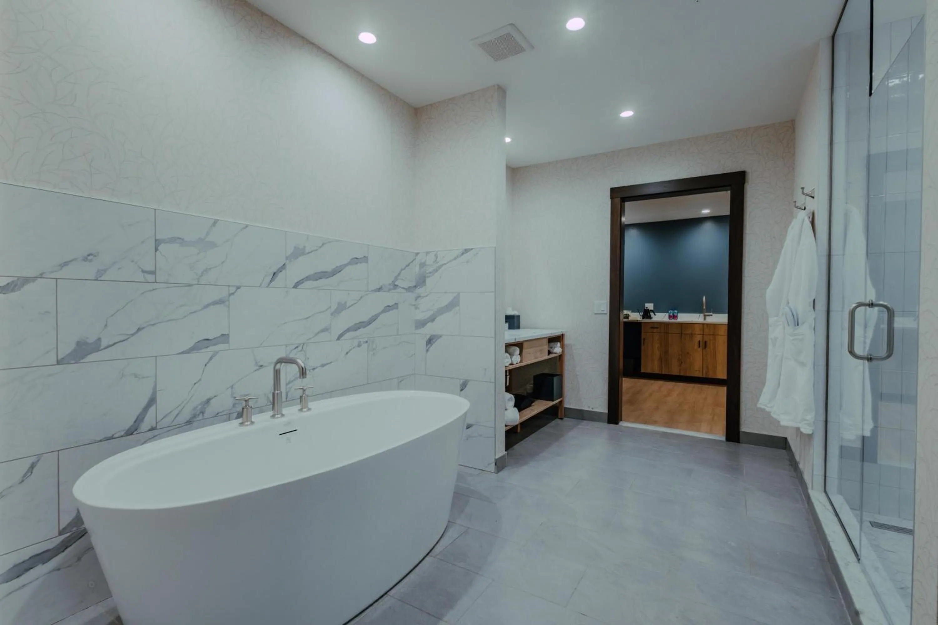 Bathroom in Skaneateles Fields Resort & Spa, Curio Collection By Hilton