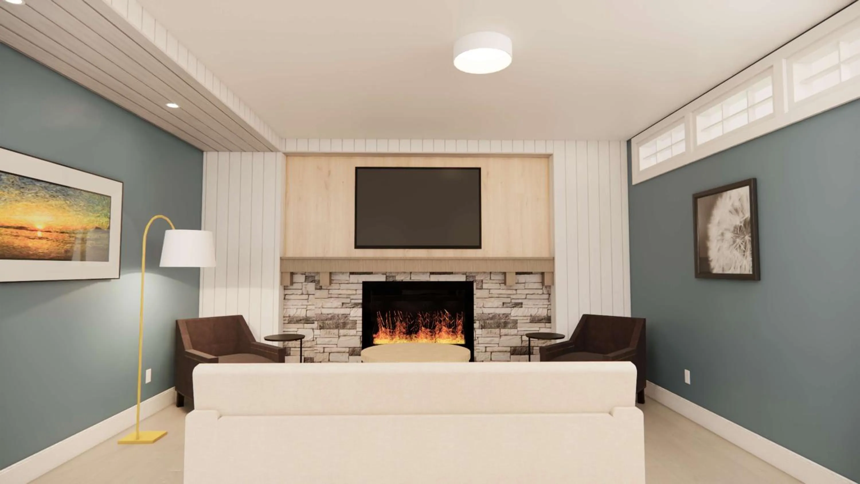 Living room in Skaneateles Fields Resort & Spa, Curio Collection By Hilton